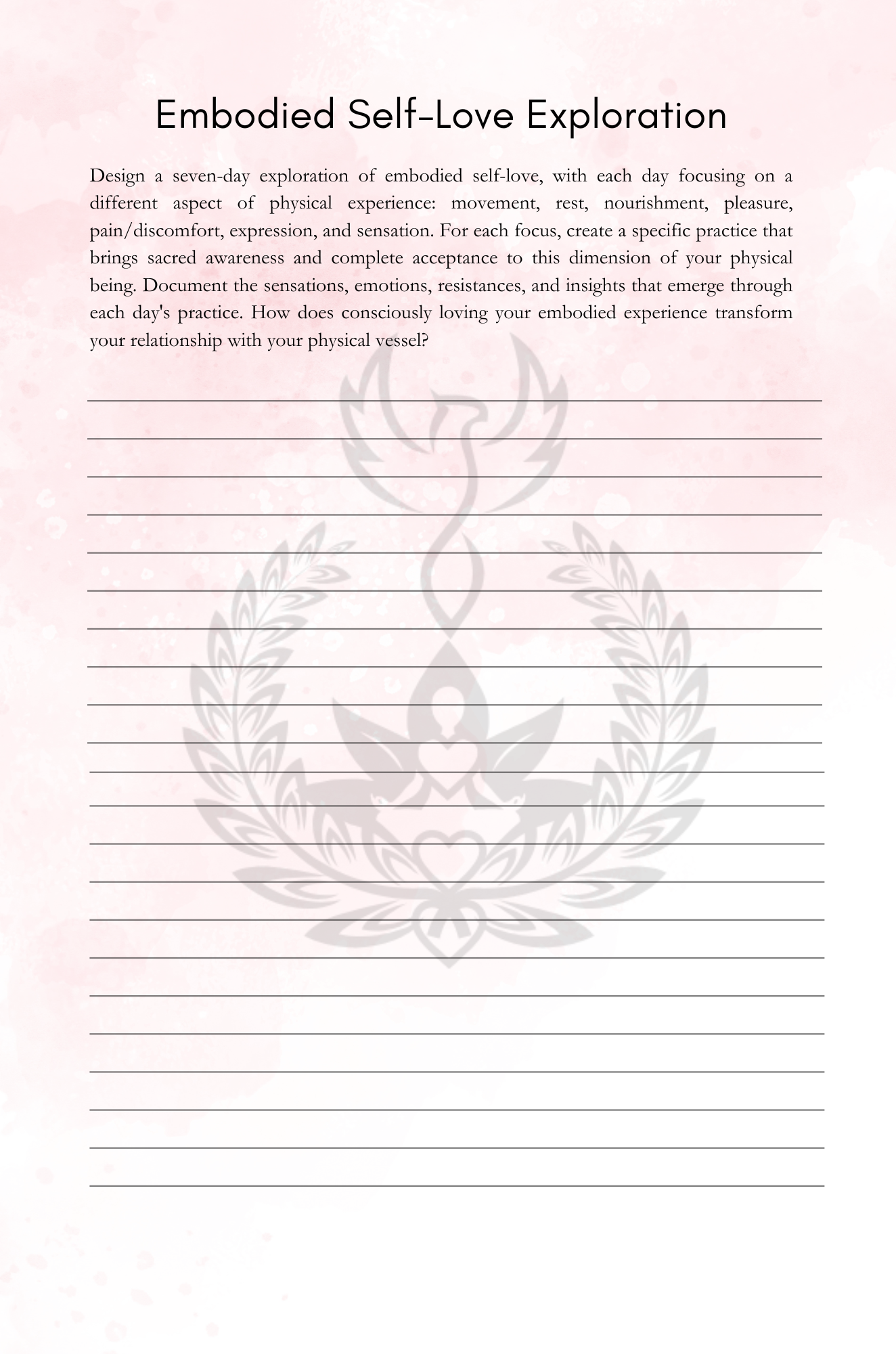 The Sacred Heart Inspirational Digital Workbook the sacred heart