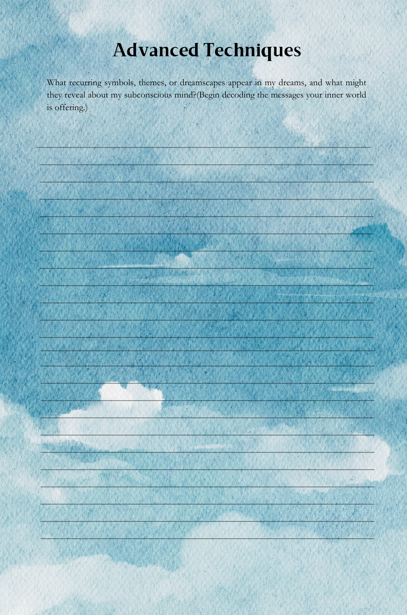The Lucid Dreaming and Astral Travel Digital Workbook The Lucid Dreaming and Astral Travel Digital Workbook - Image 3