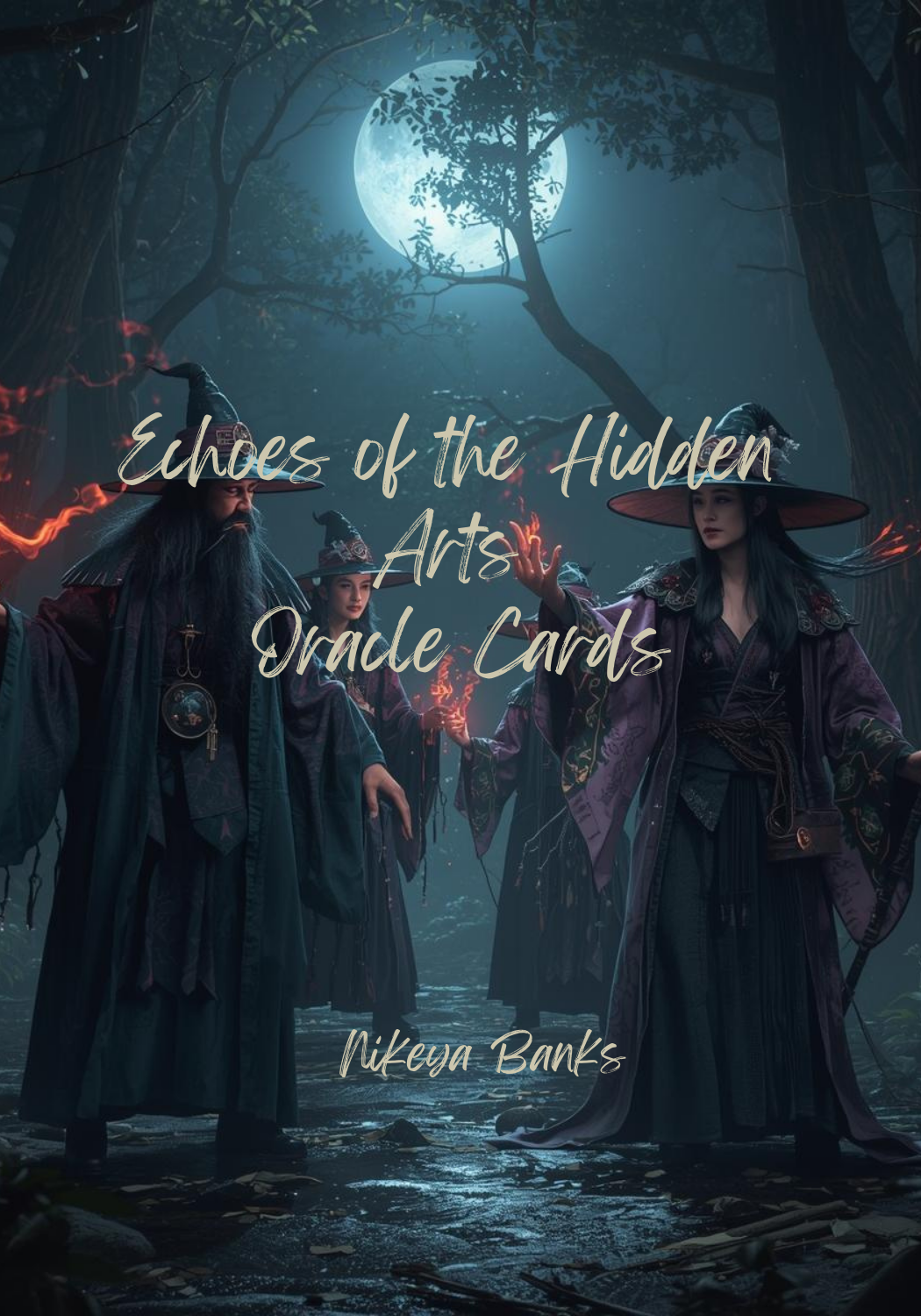 Echoes of the Hidden Arts Cards (2.75" × 4.75") Echoes of the Hidden Arts Oracle Cards