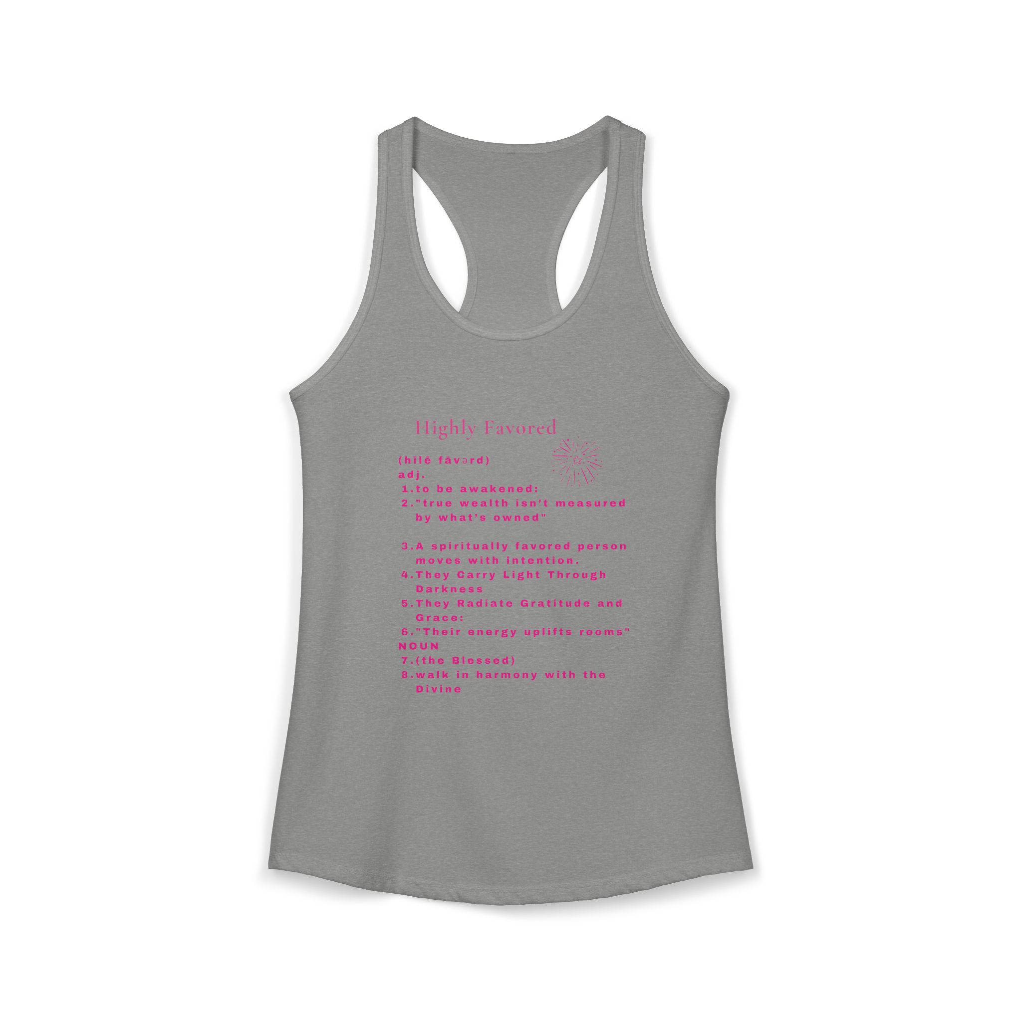 Highly Favored Pink Tank Highly Favored Pink Tank - Image 9