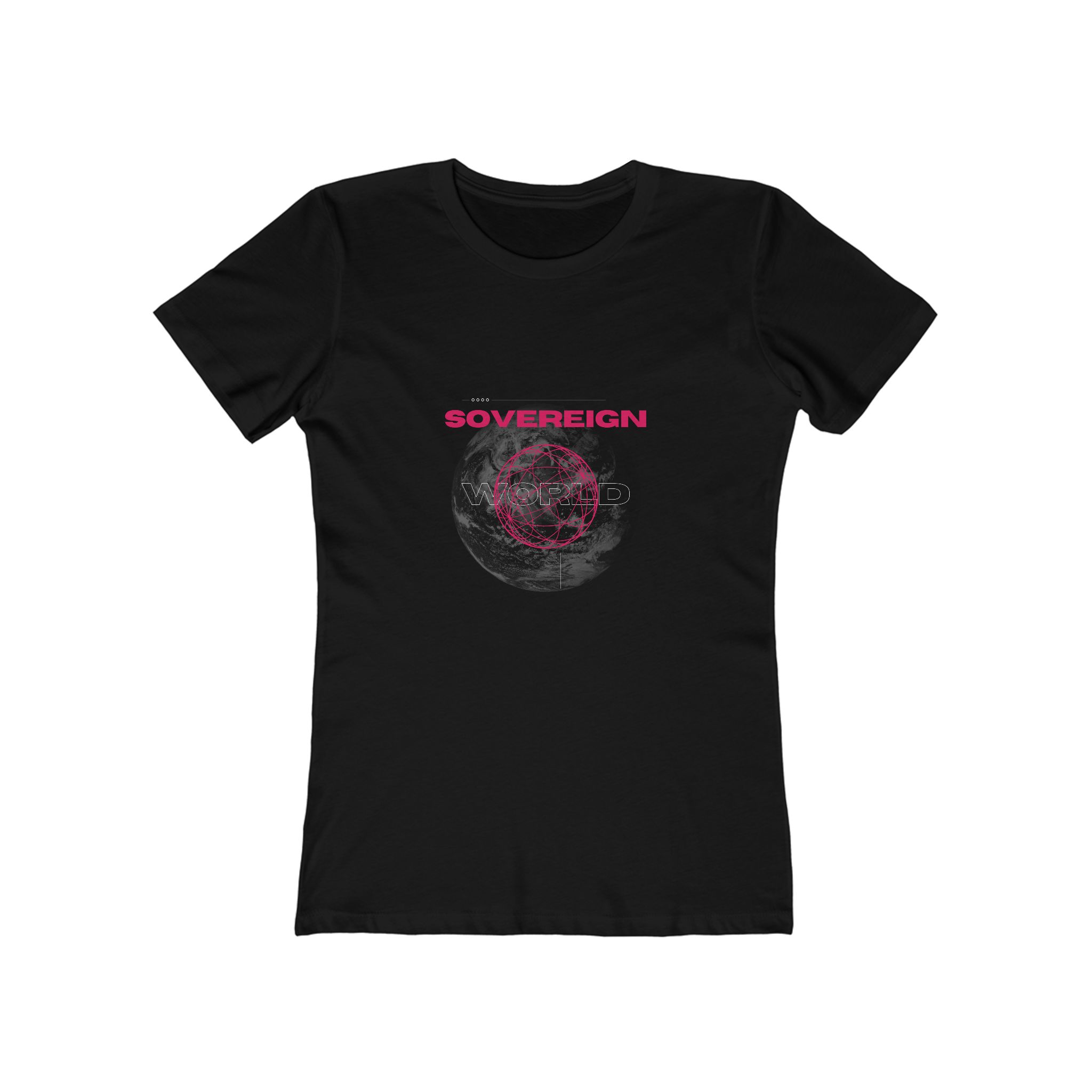 A Sovereign World Neon Pink Tee Sovereign World