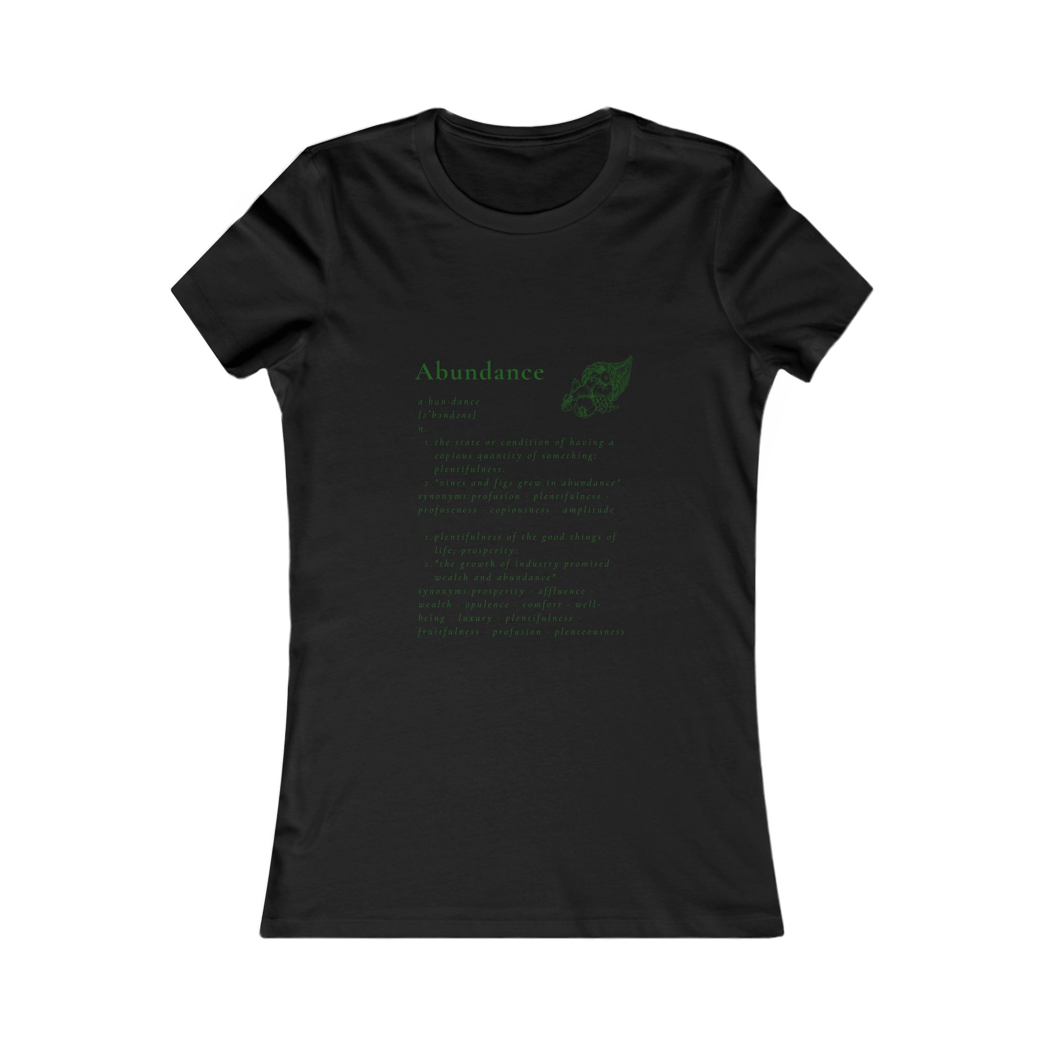 Full of Abundance Green Tee Full of Abundance Green Tee - Image 5