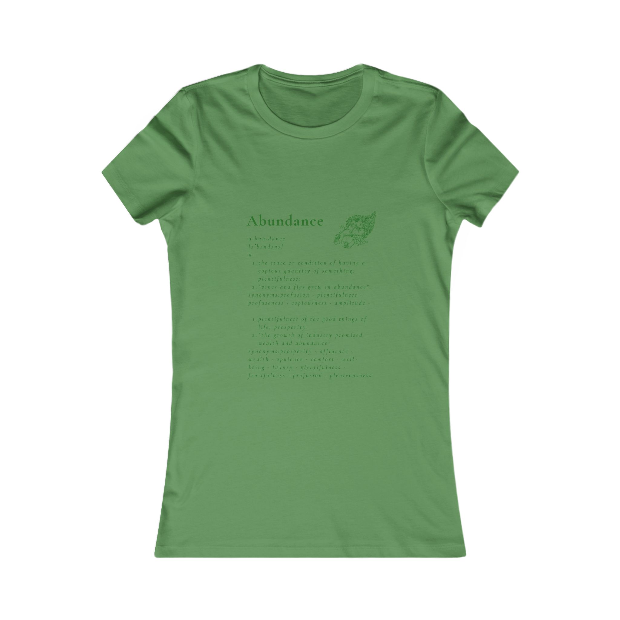 Full of Abundance Green Tee Full of Abundance Green Tee - Image 11