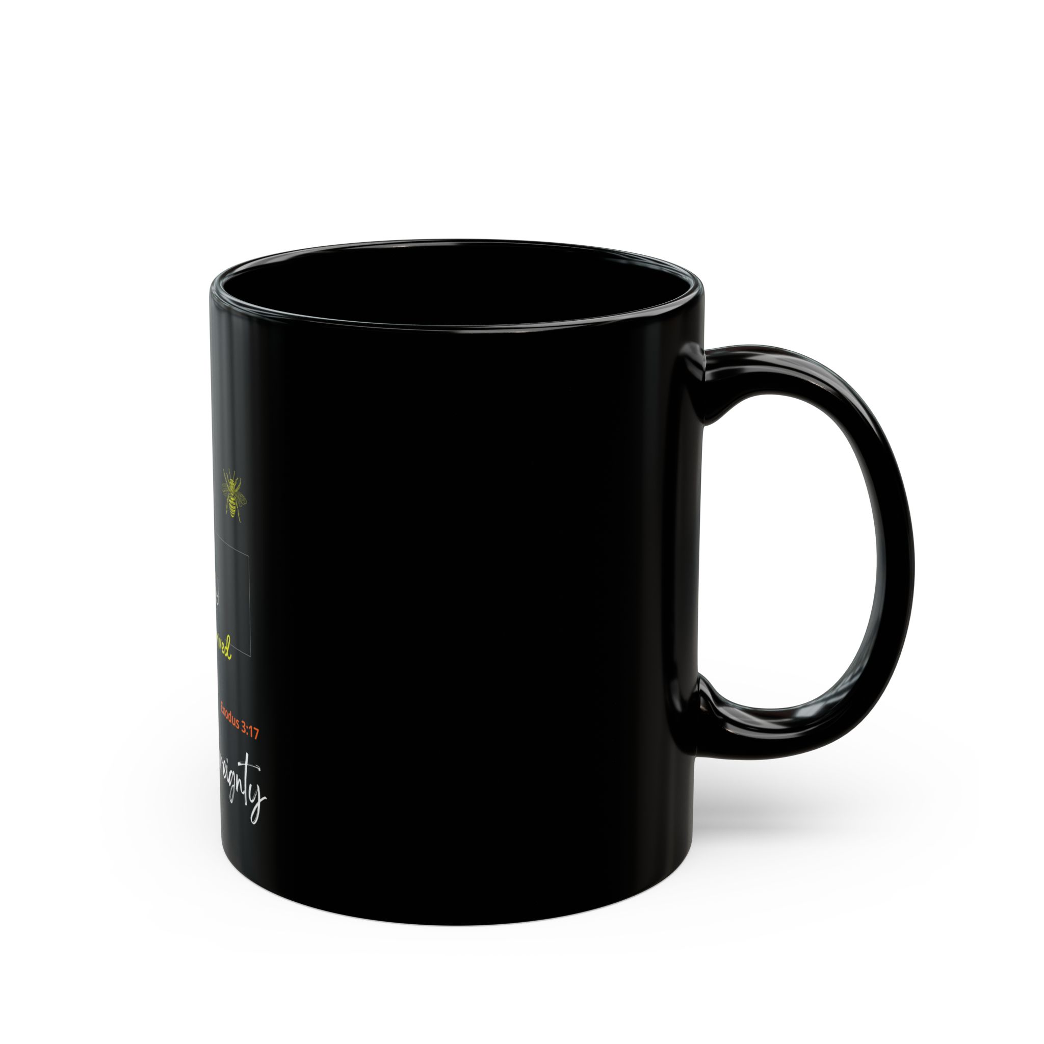Milk & Honey Black Mug Milk & Honey Black Mug - Image 2