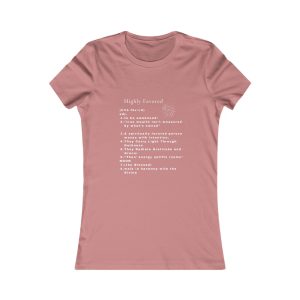Highly Favored White Tee