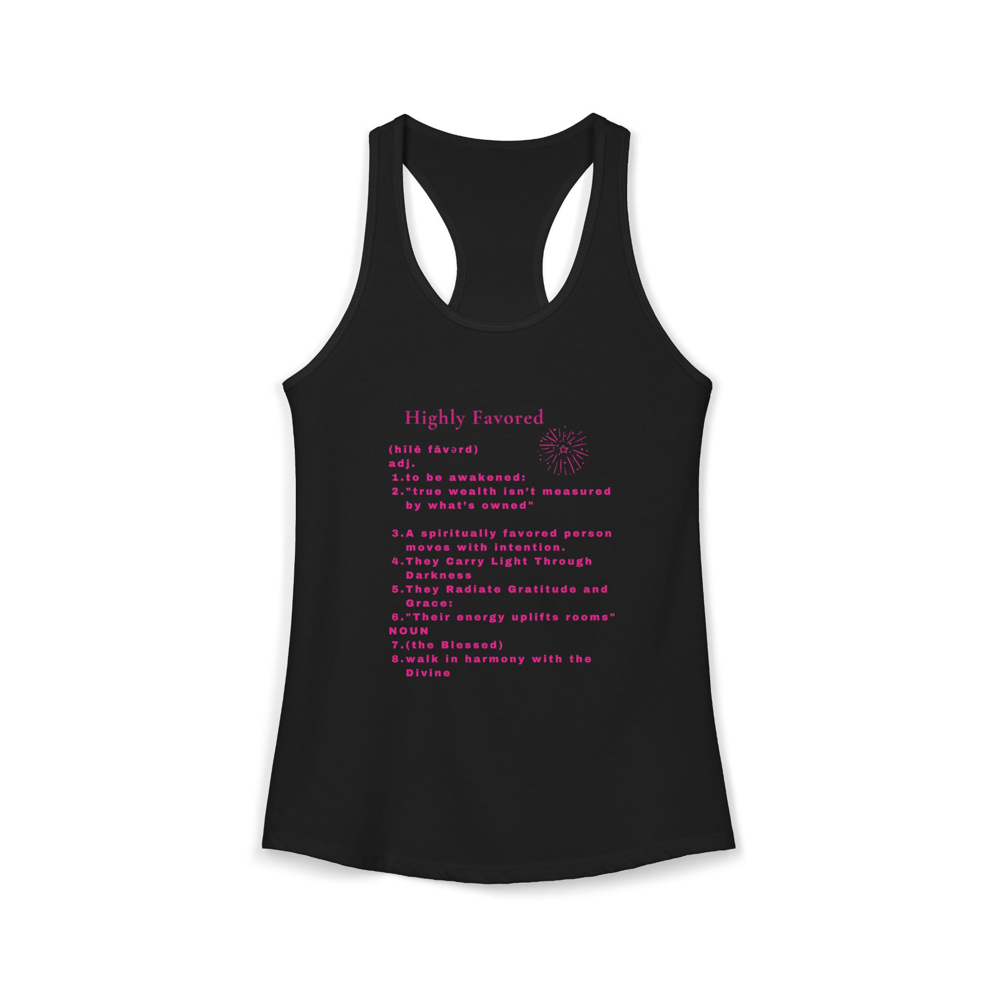 Highly Favored Pink Tank Highly Favored Pink Tank - Image 5