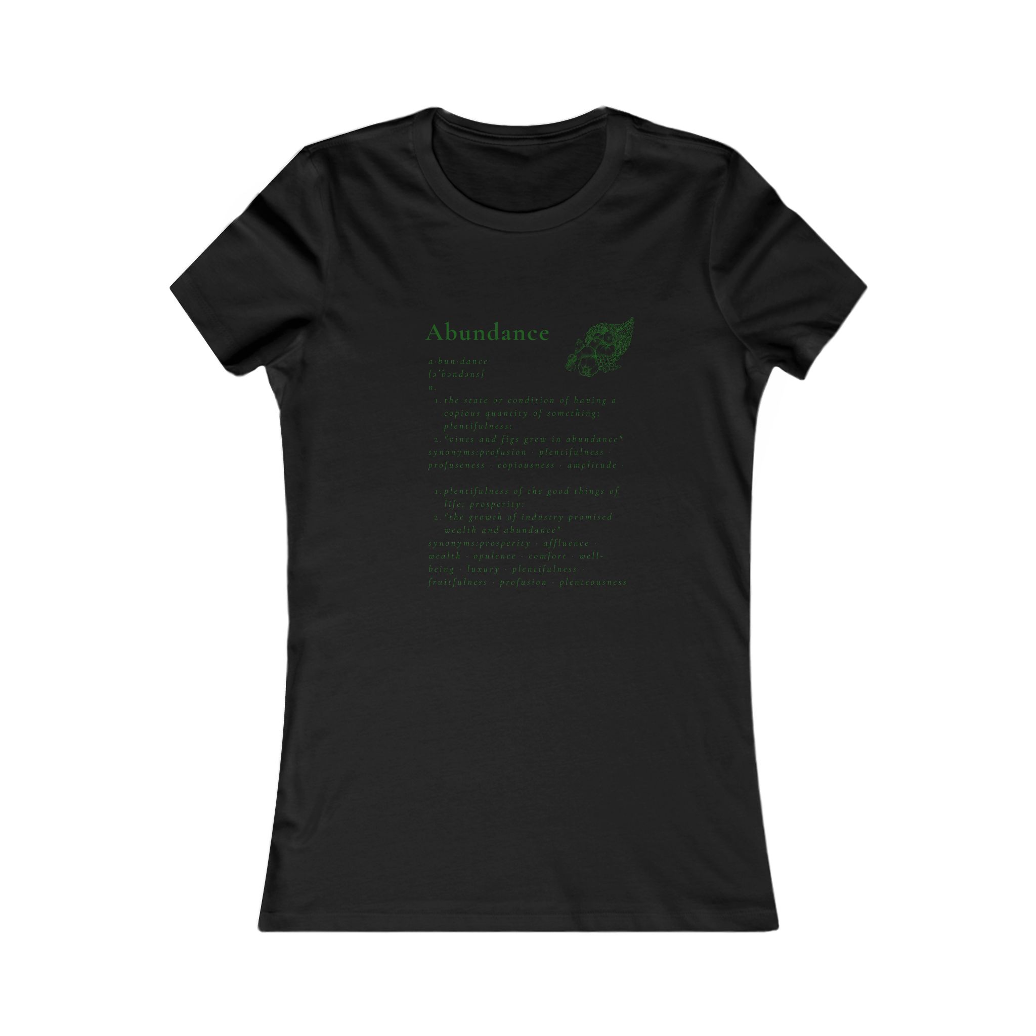 Full of Abundance Green Tee Full of Abundance Green Tee - Image 3