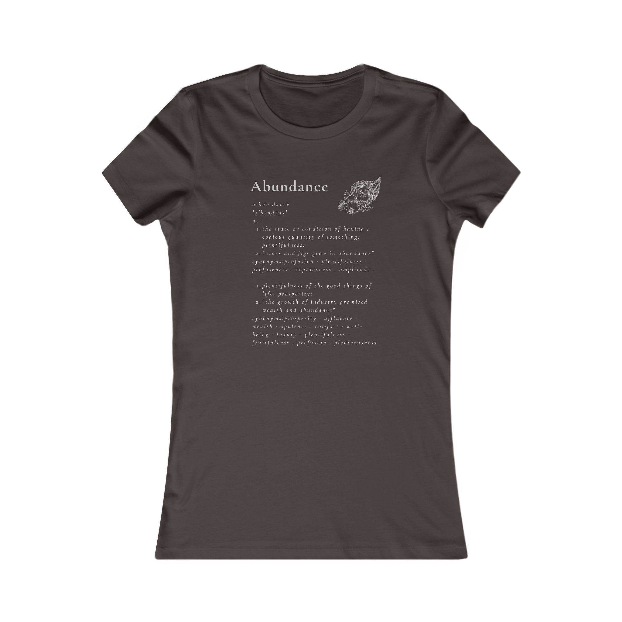 Full of Abundance White Tee Full of Abundance White Tee - Image 3