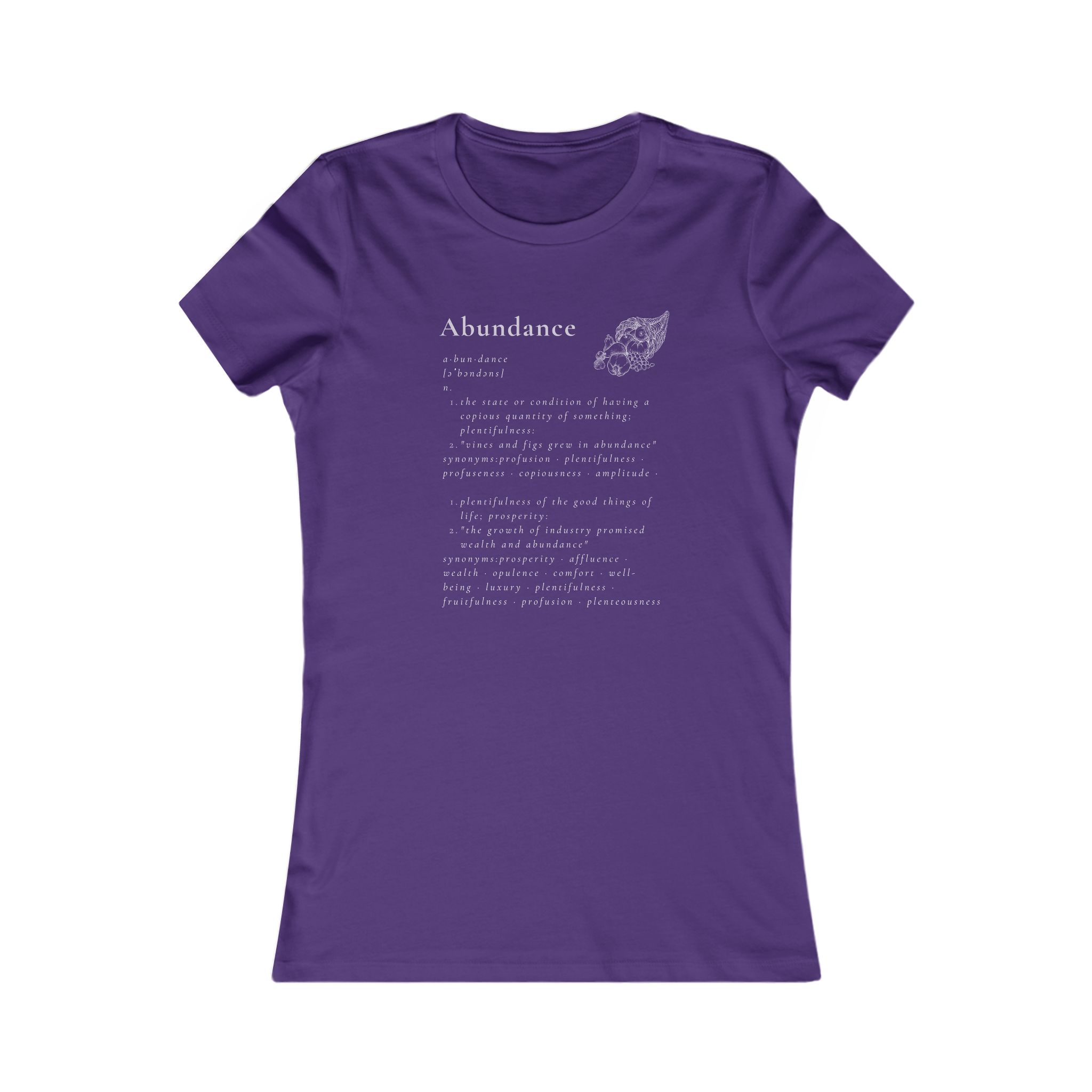 Full of Abundance White Tee Full of Abundance White Tee - Image 23