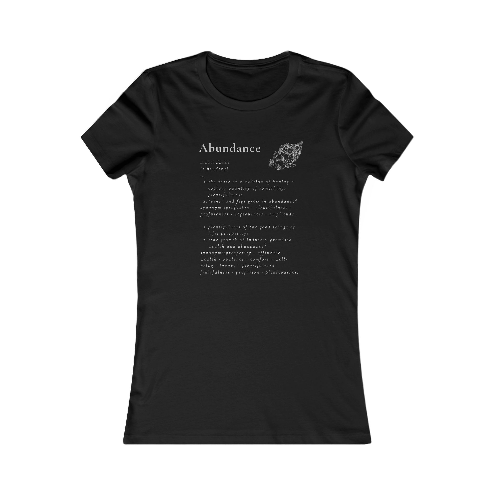 Full of Abundance White Tee Full of Abundance White Tee - Image 5