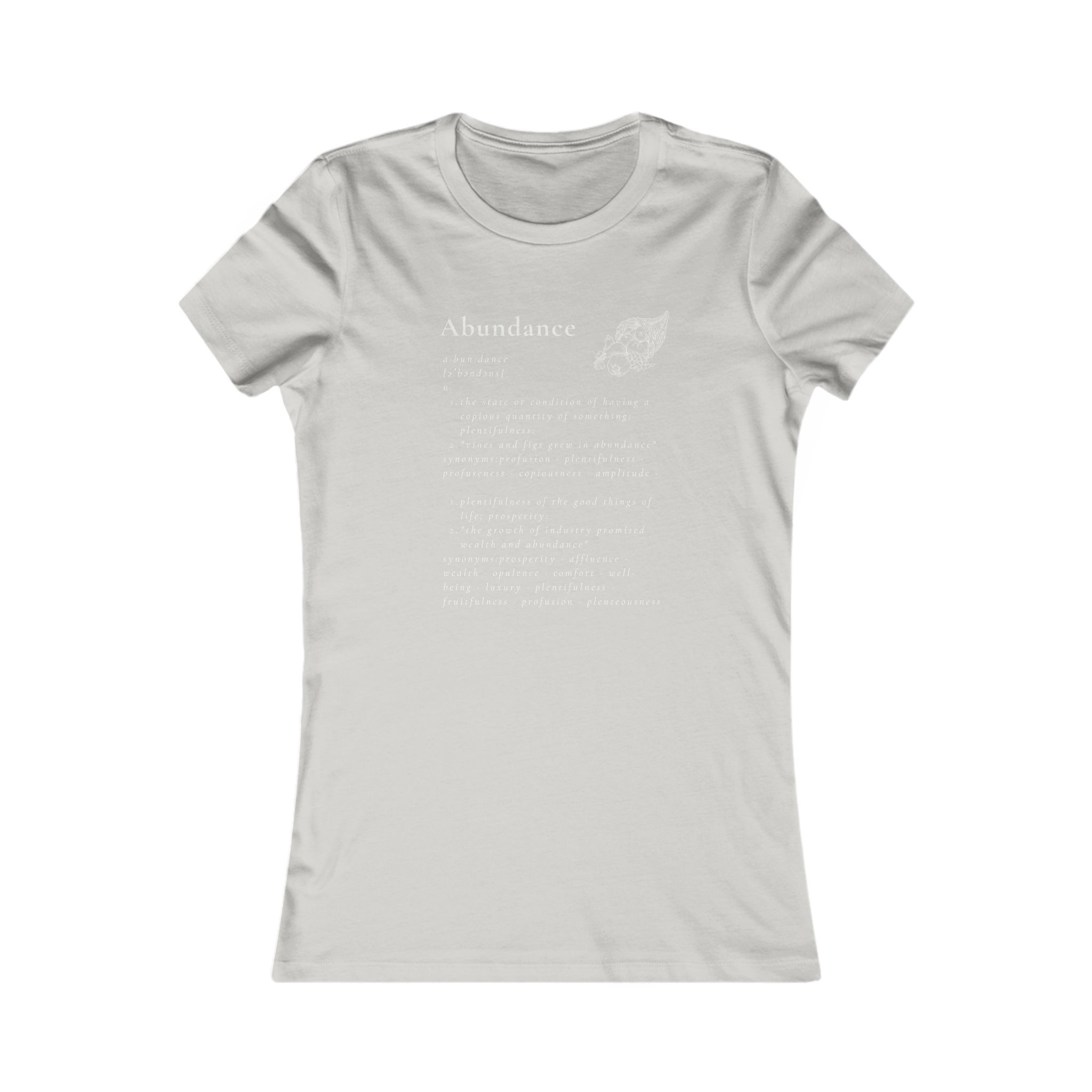 Full of Abundance White Tee Full of Abundance White Tee - Image 9