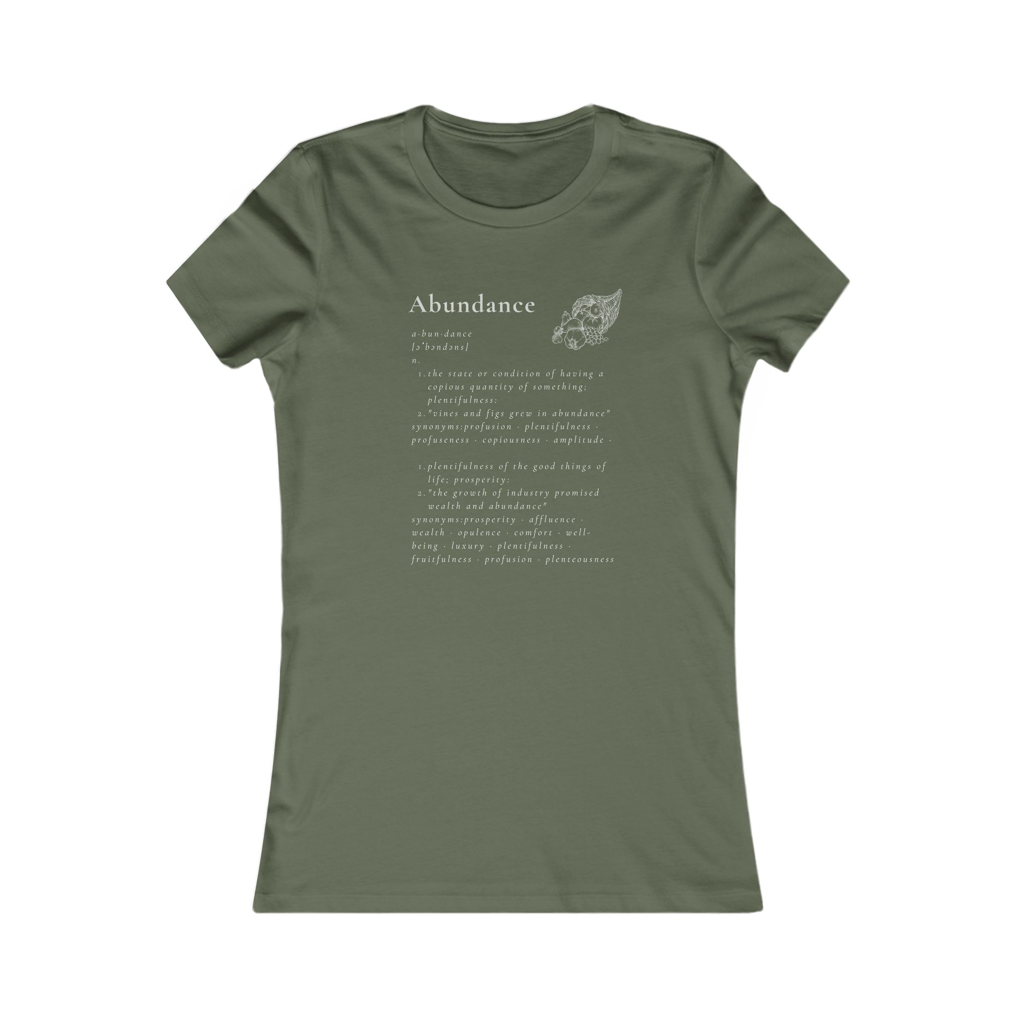 Full of Abundance White Tee Full of Abundance White Tee - Image 13