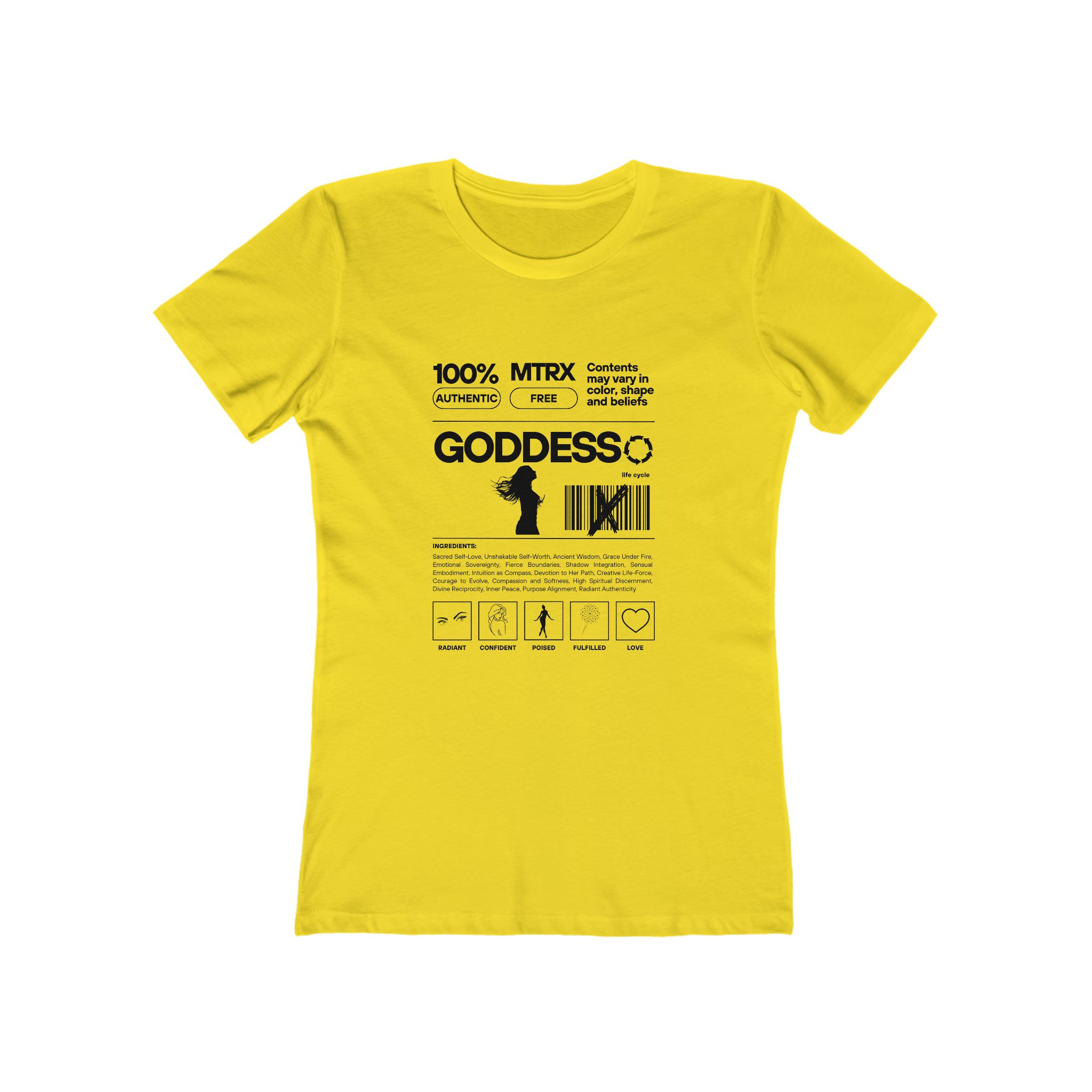 100% Goddess Remix Tee 100% Goddess Remix Tee - Image 3