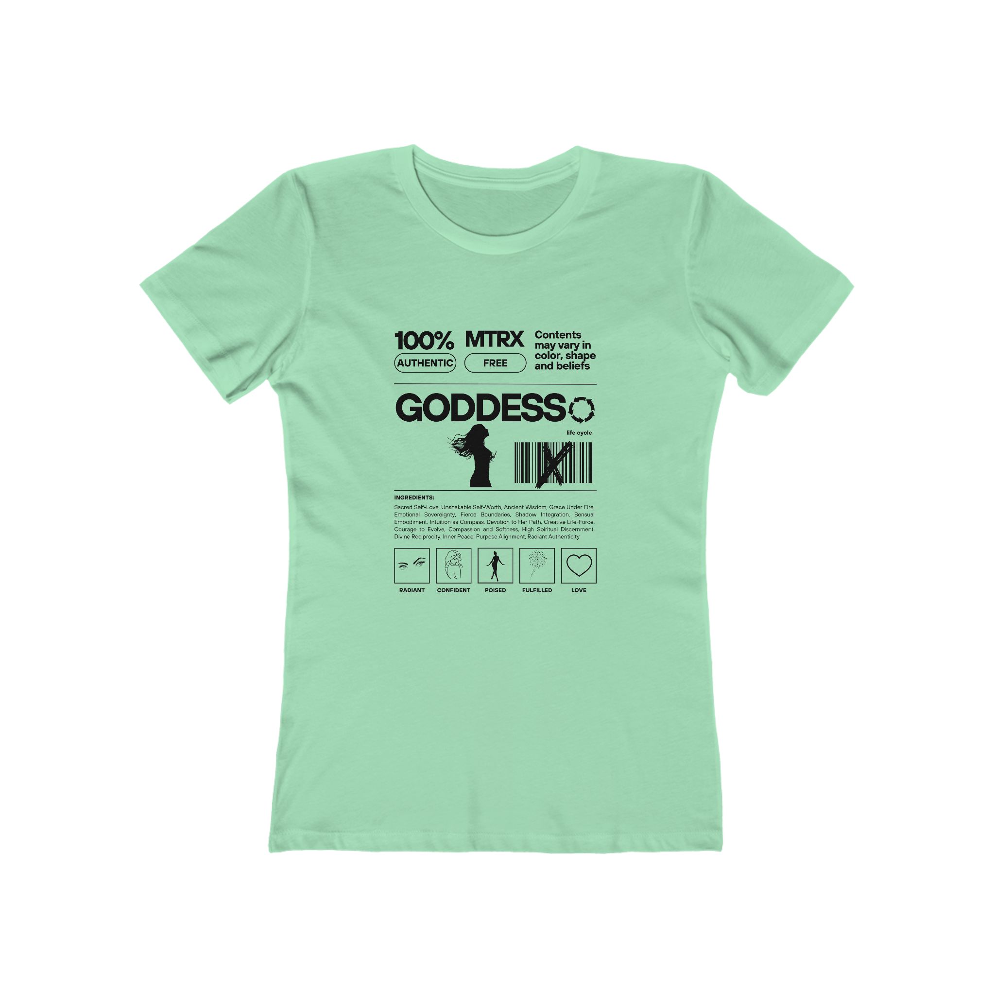 100% Goddess Remix Tee 100% Goddess Remix Tee - Image 5