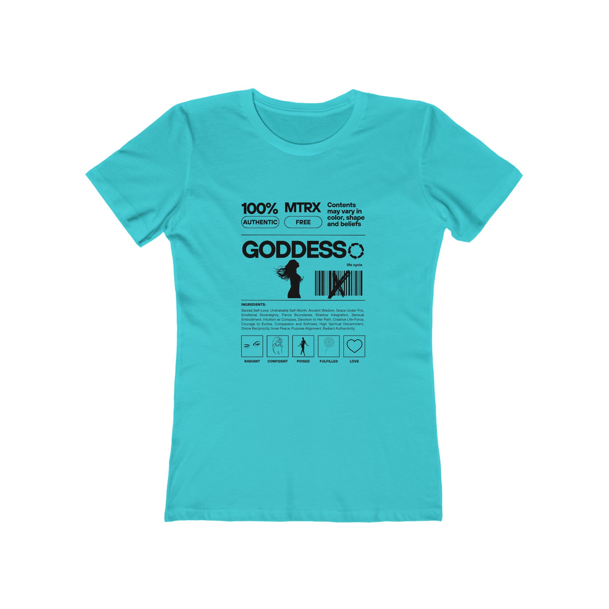 100% Goddess Remix Tee 100% Goddess Remix Tee - Image 9