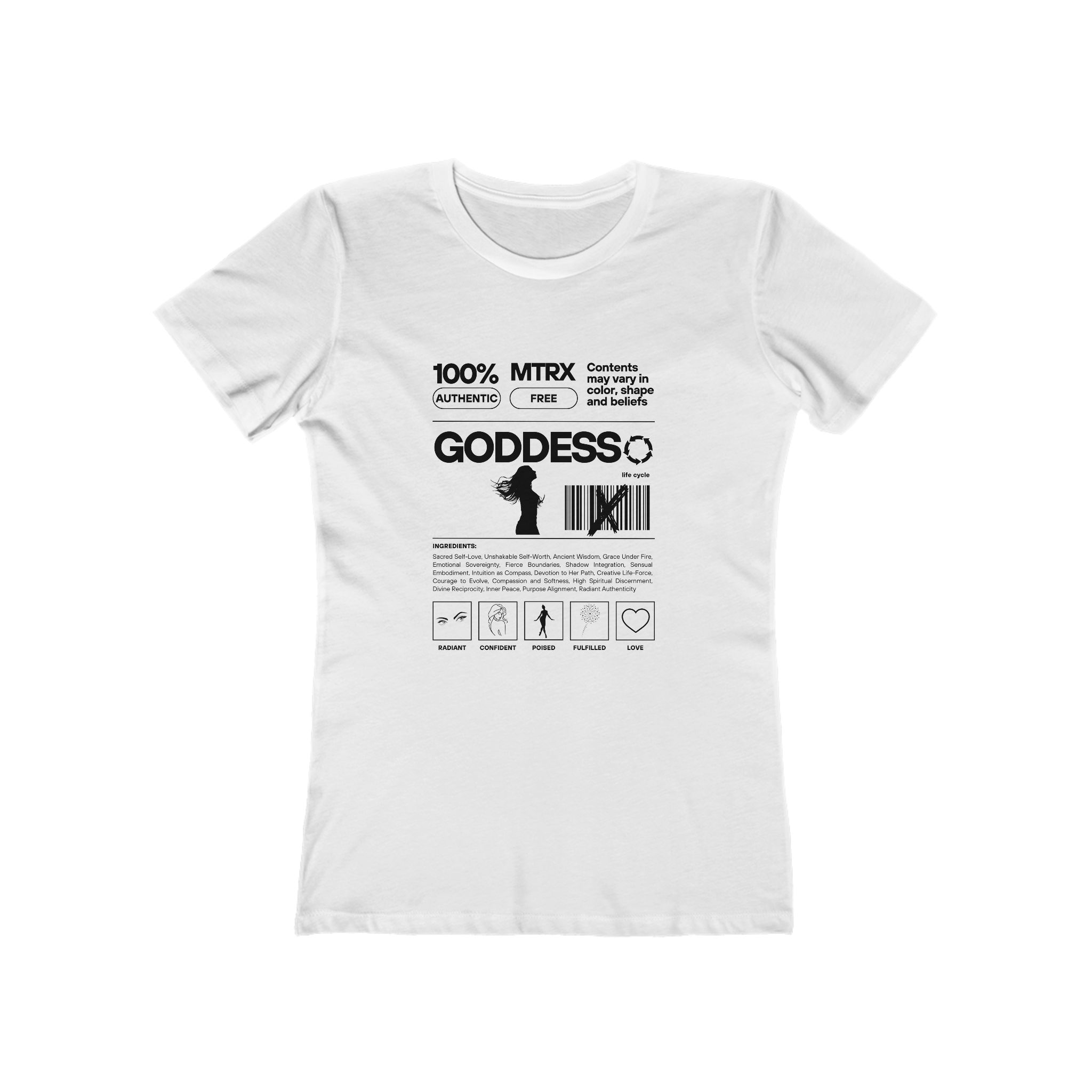 100% Goddess Remix Tee Goddess Remix