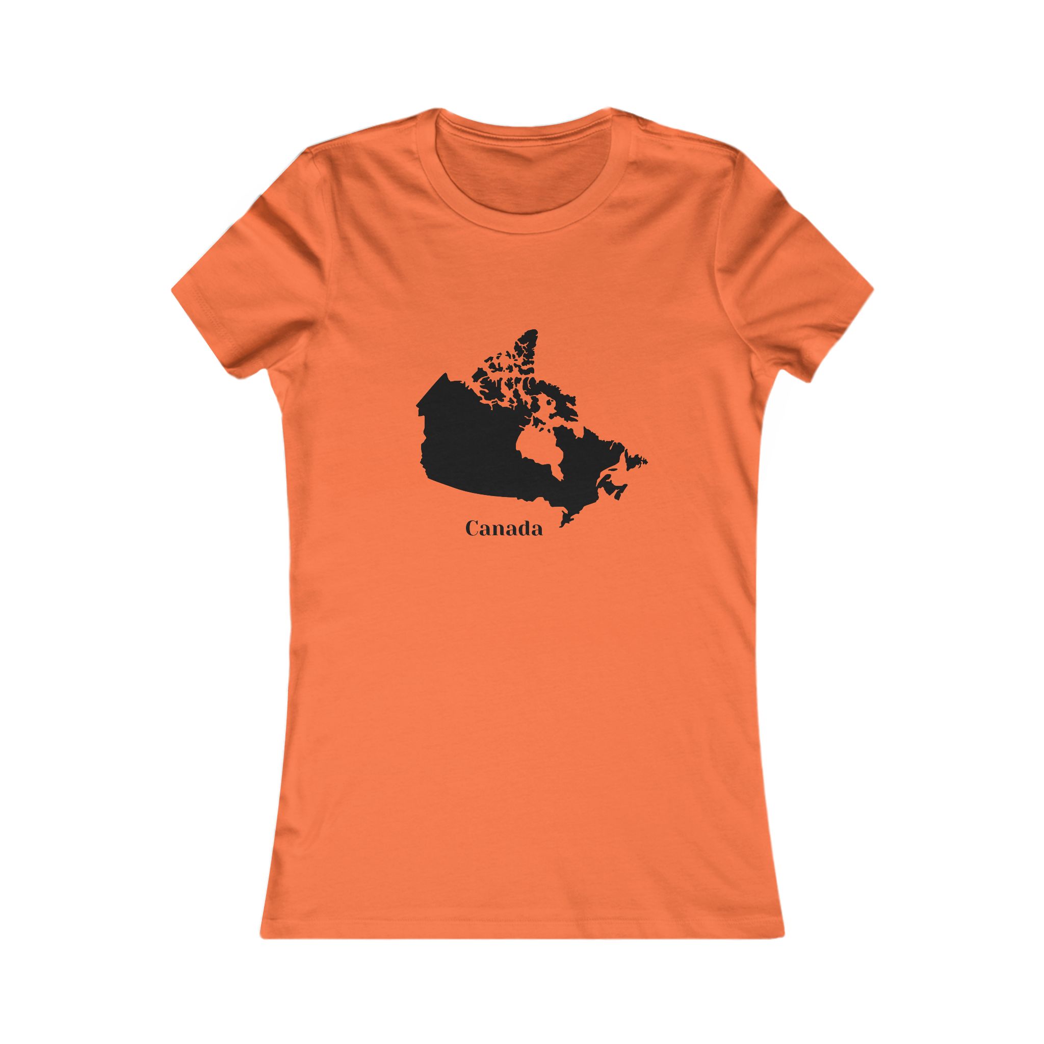 On the Map Canada Black Tee On the Map Canada Black Tee - Image 3