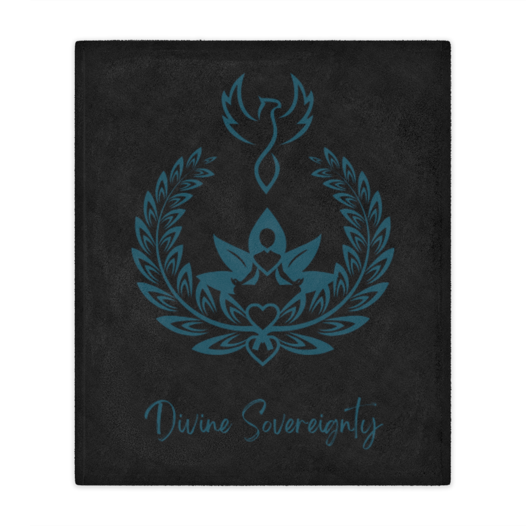 Divine Sovereignty Blue Minky Blanket Divine Sovereignty Blue Minky Blanket