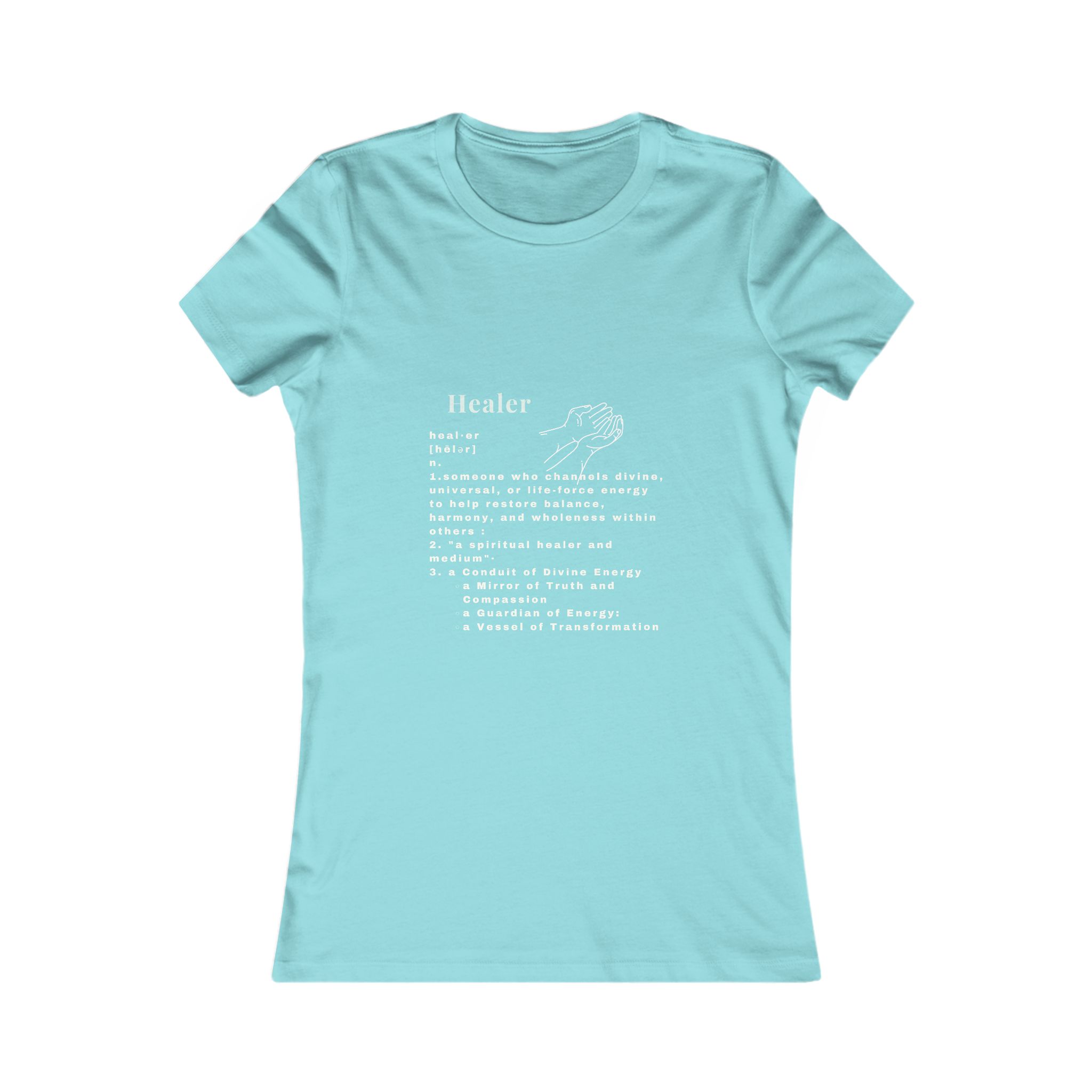 Definition of a Spiritual Healer White Tee Definition of a Spiritual Healer White Tee - Image 21