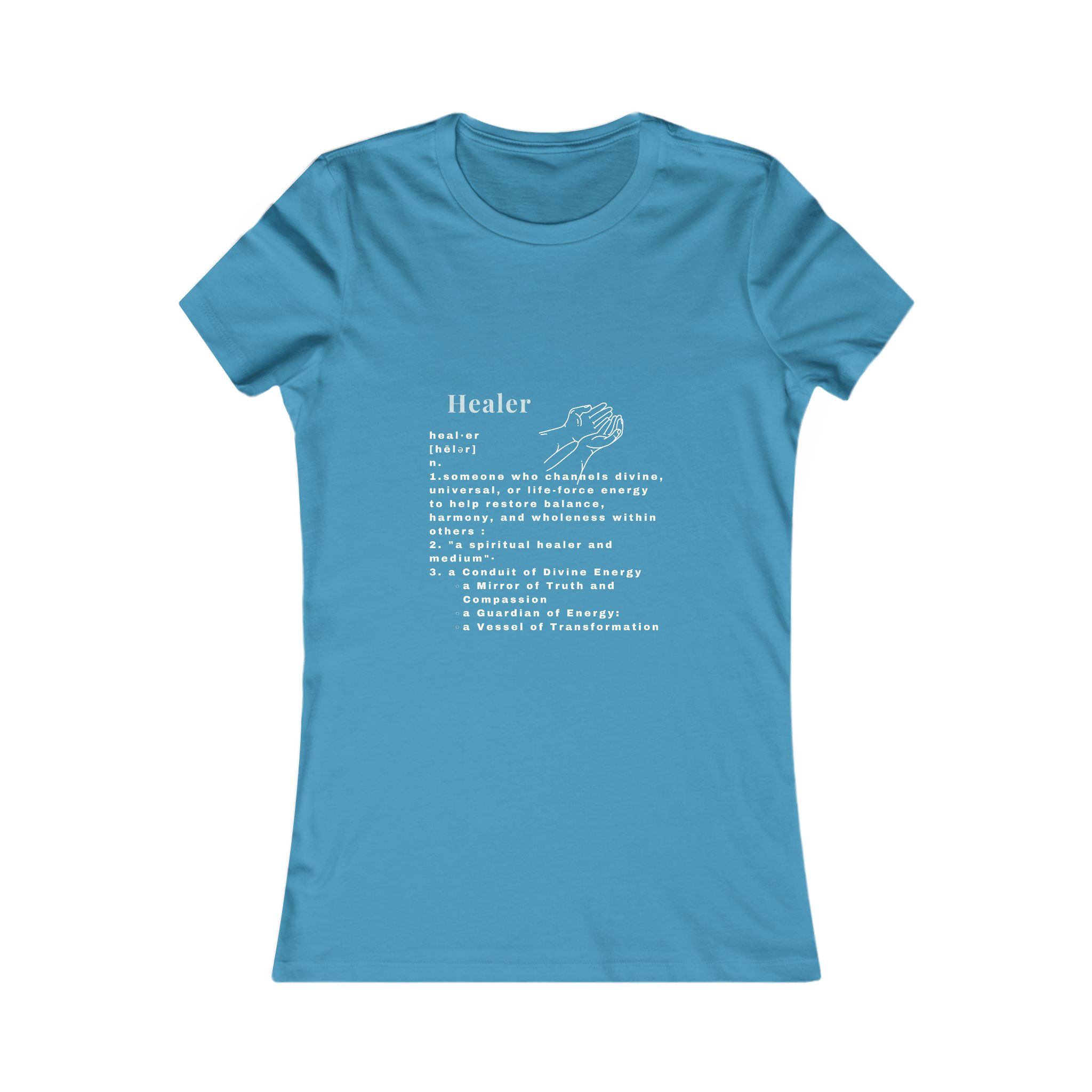 Definition of a Spiritual Healer White Tee Definition of a Spiritual Healer White Tee - Image 23