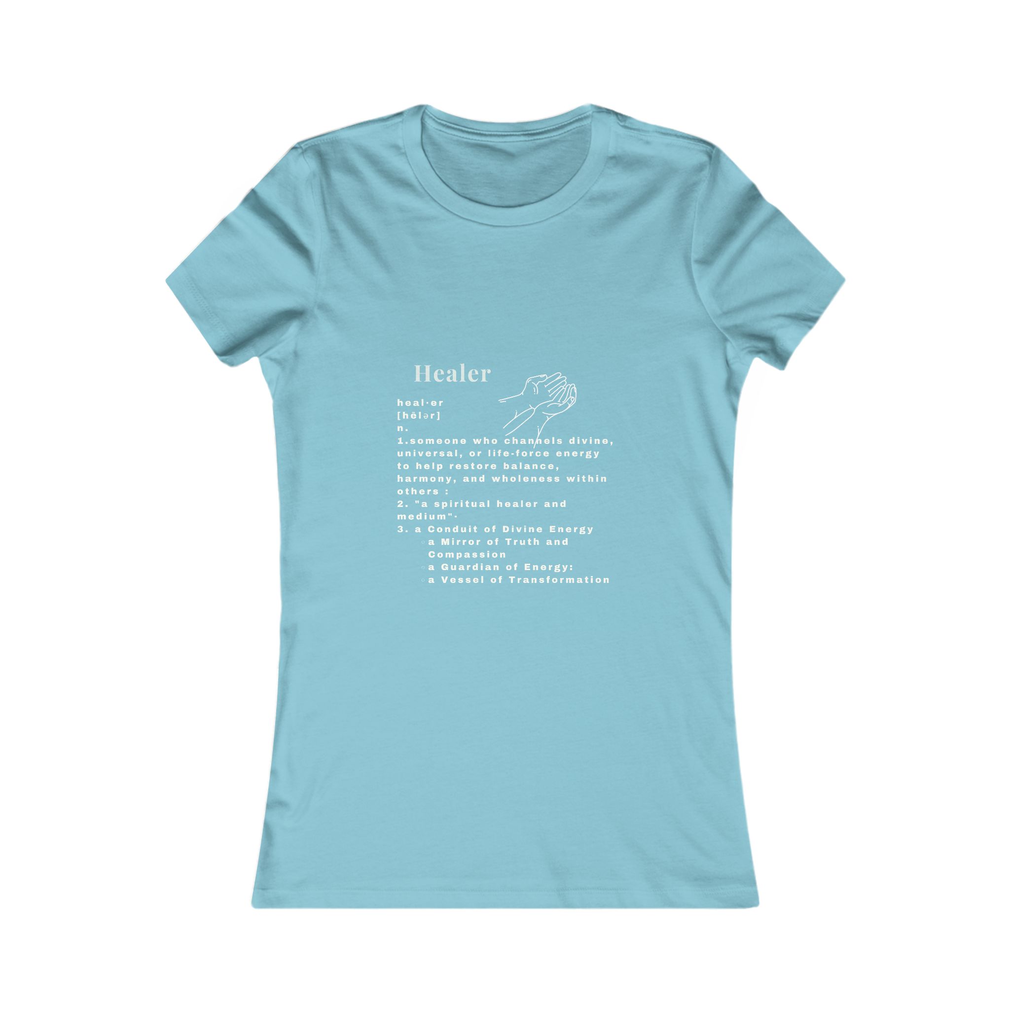 Definition of a Spiritual Healer White Tee Definition of a Spiritual Healer White Tee - Image 25