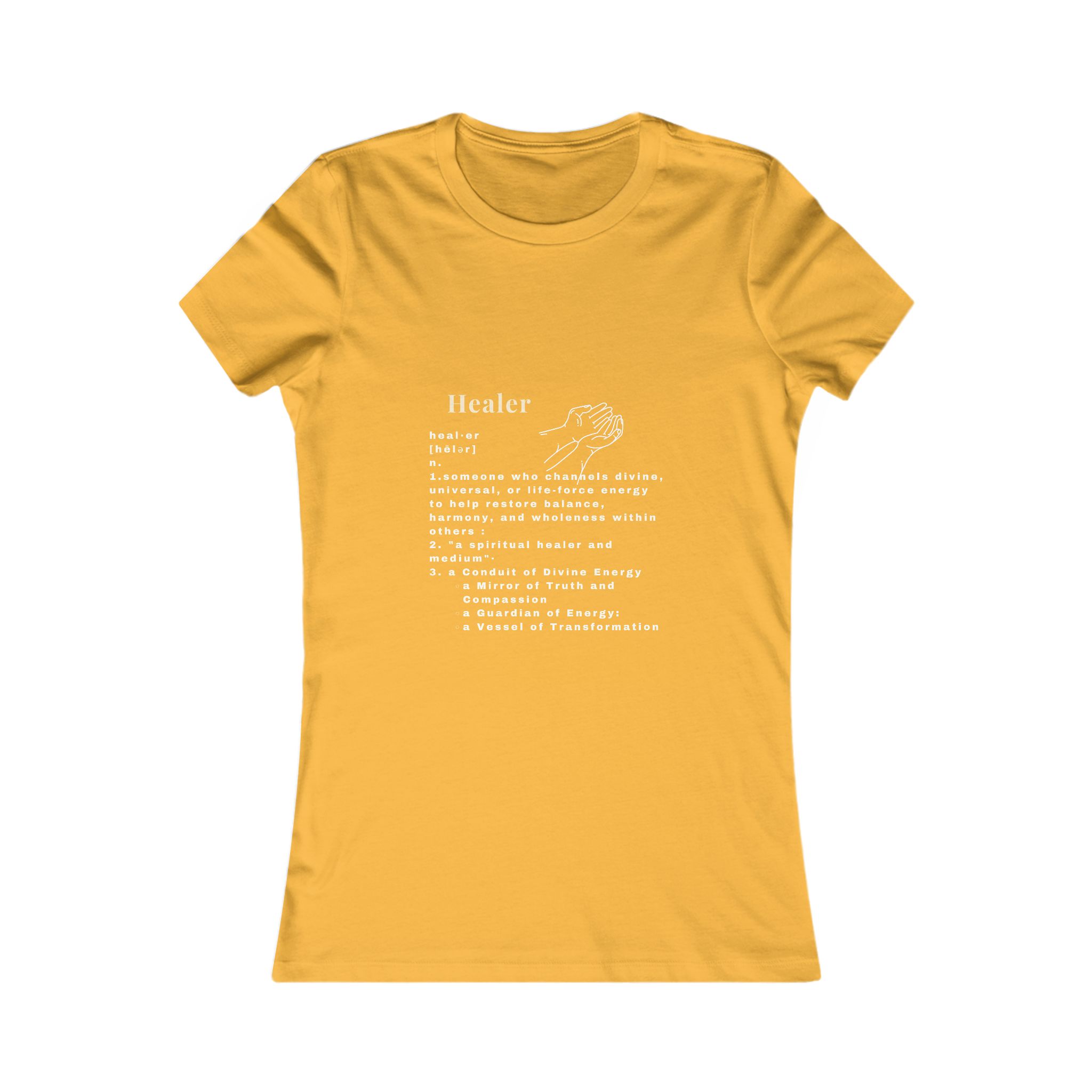 Definition of a Spiritual Healer White Tee Definition of a Spiritual Healer White Tee - Image 13