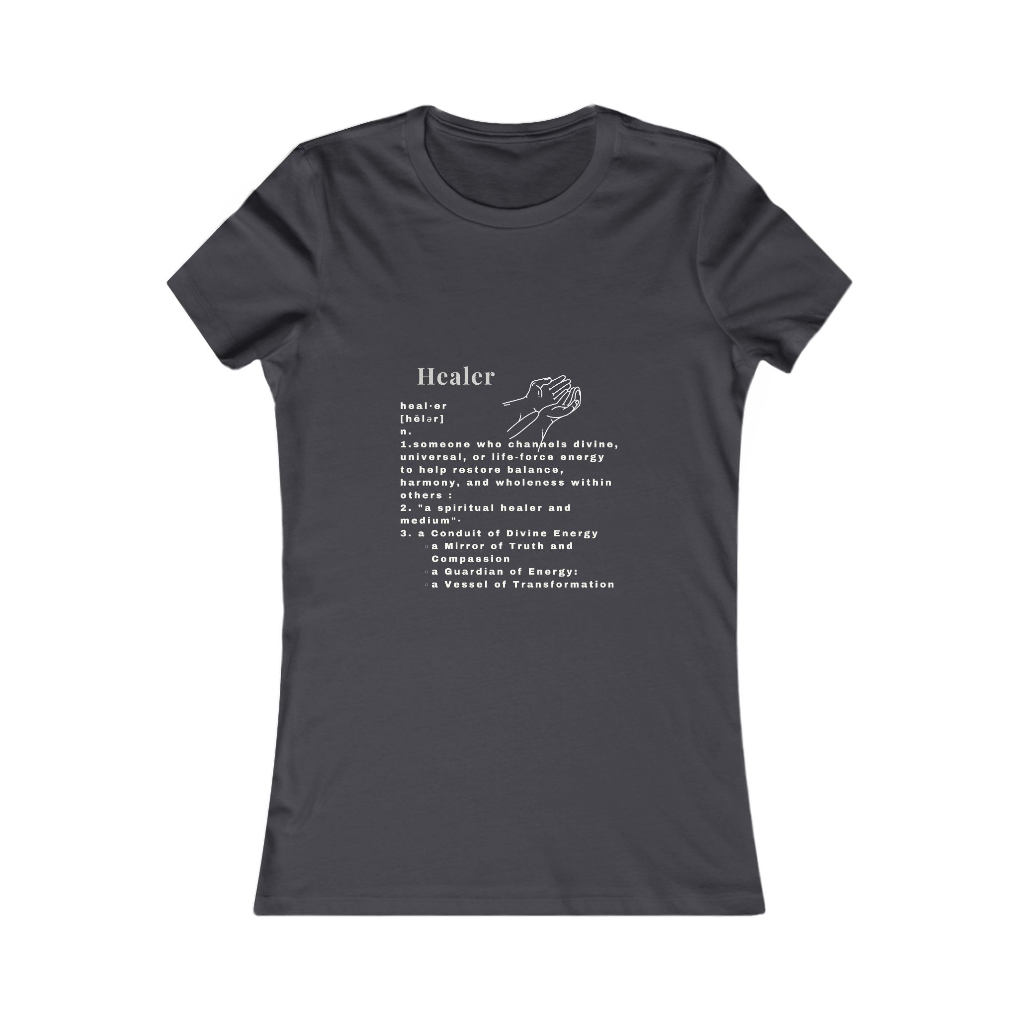 Definition of a Spiritual Healer White Tee Definition of a Spiritual Healer White Tee - Image 15