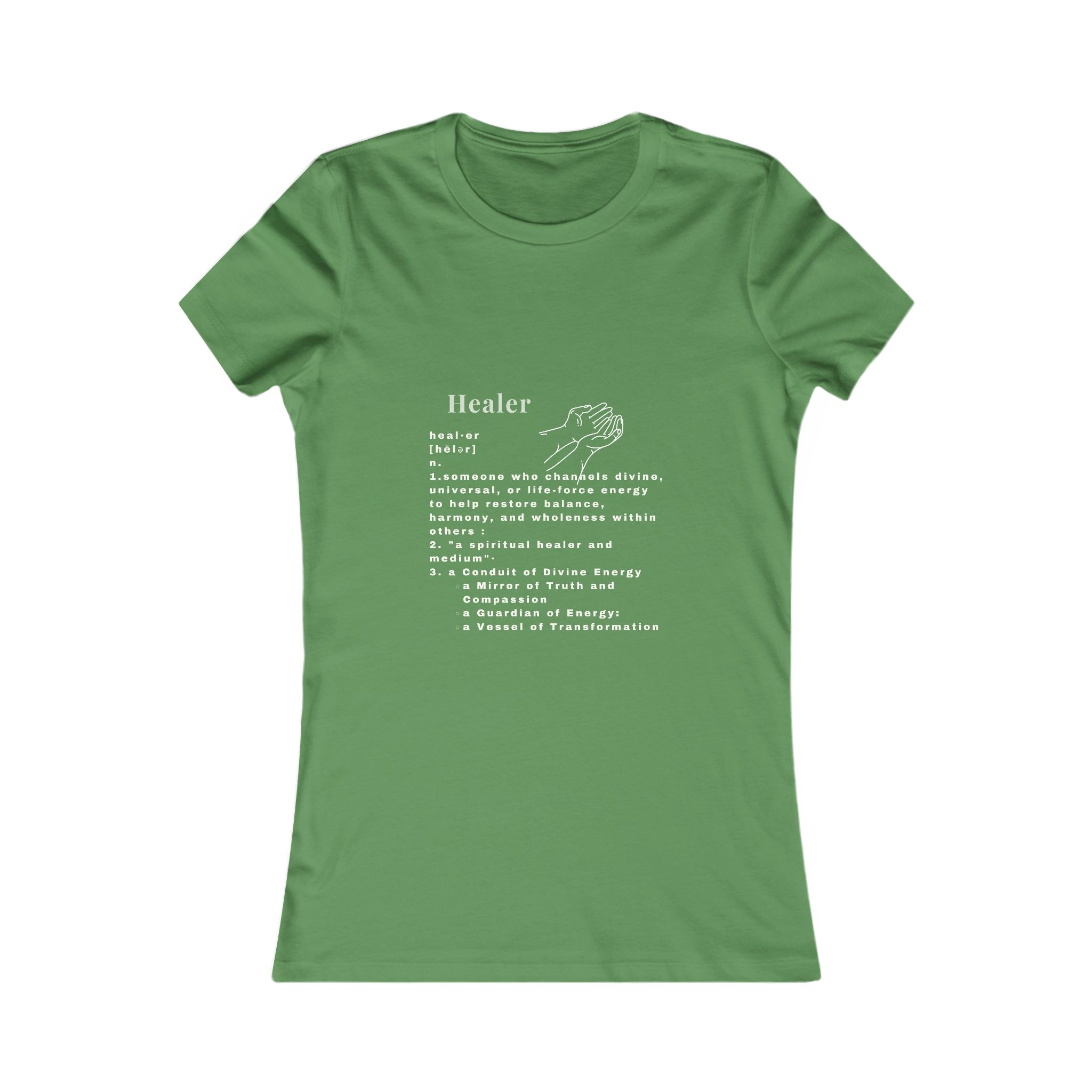 Definition of a Spiritual Healer White Tee Definition of a Spiritual Healer White Tee - Image 17