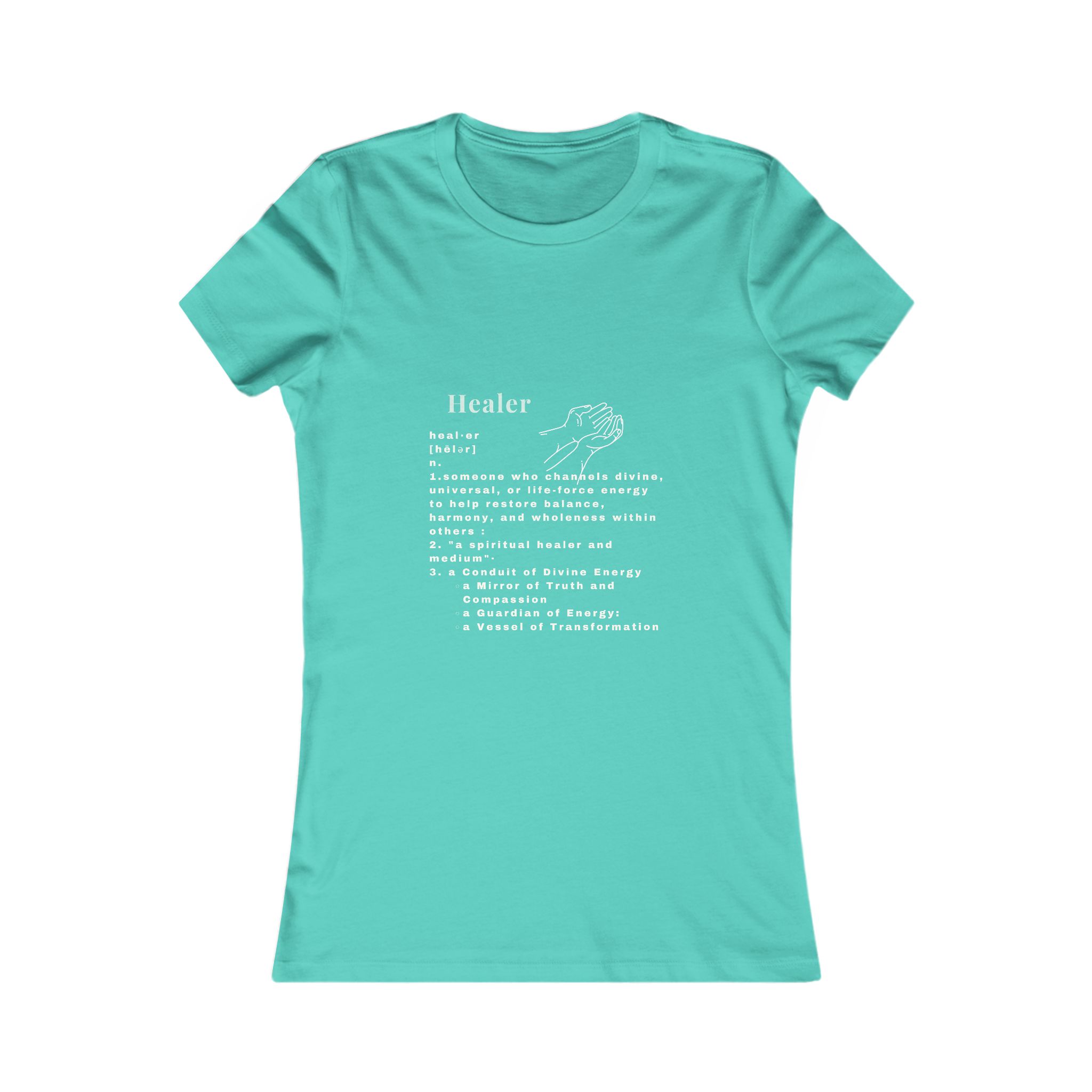 Definition of a Spiritual Healer White Tee Definition of a Spiritual Healer White Tee - Image 19