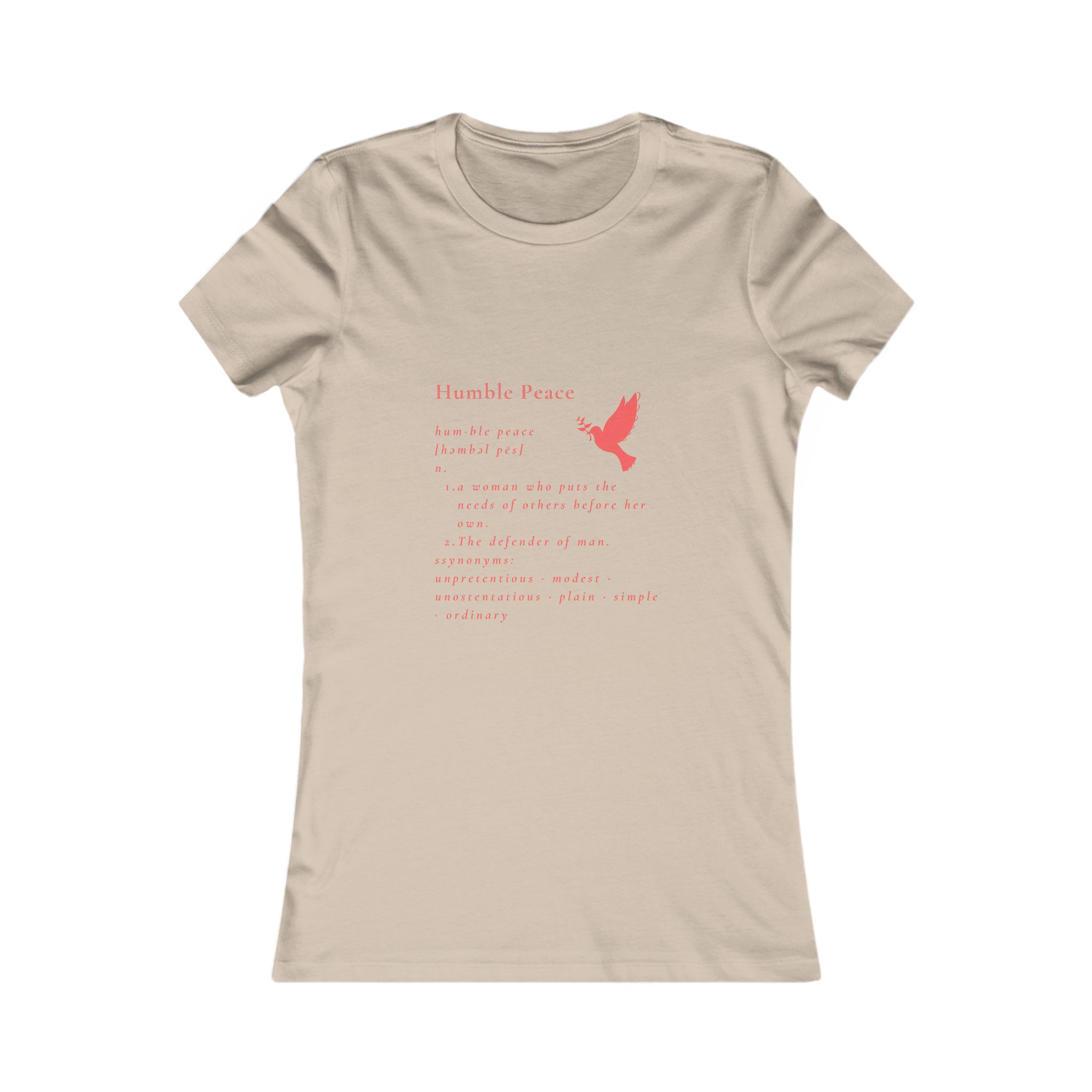 Humble Peace Peach Tee Humble Peace Peach Tee - Image 11