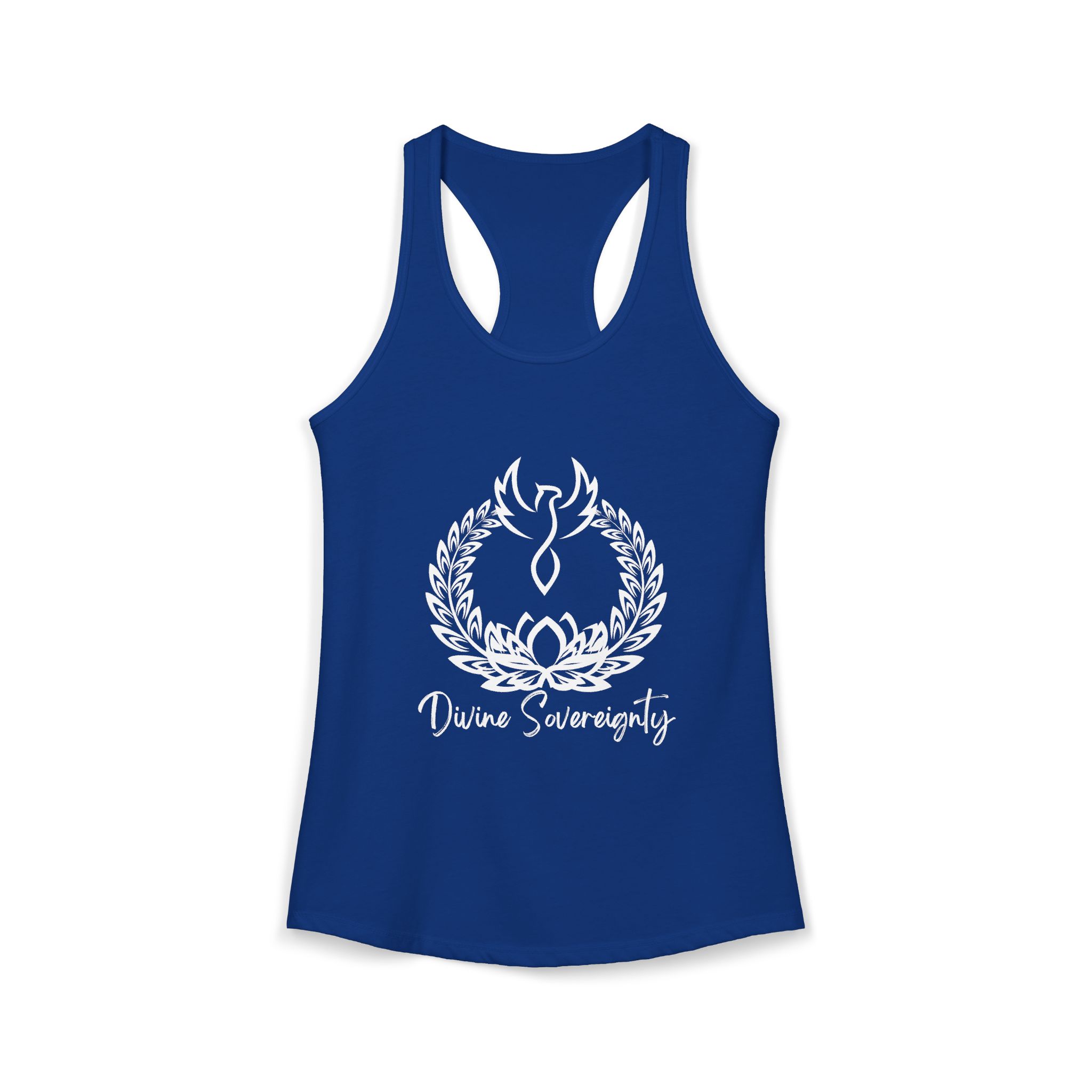 Divine Sovereignty White Tank Divine Sovereignty White