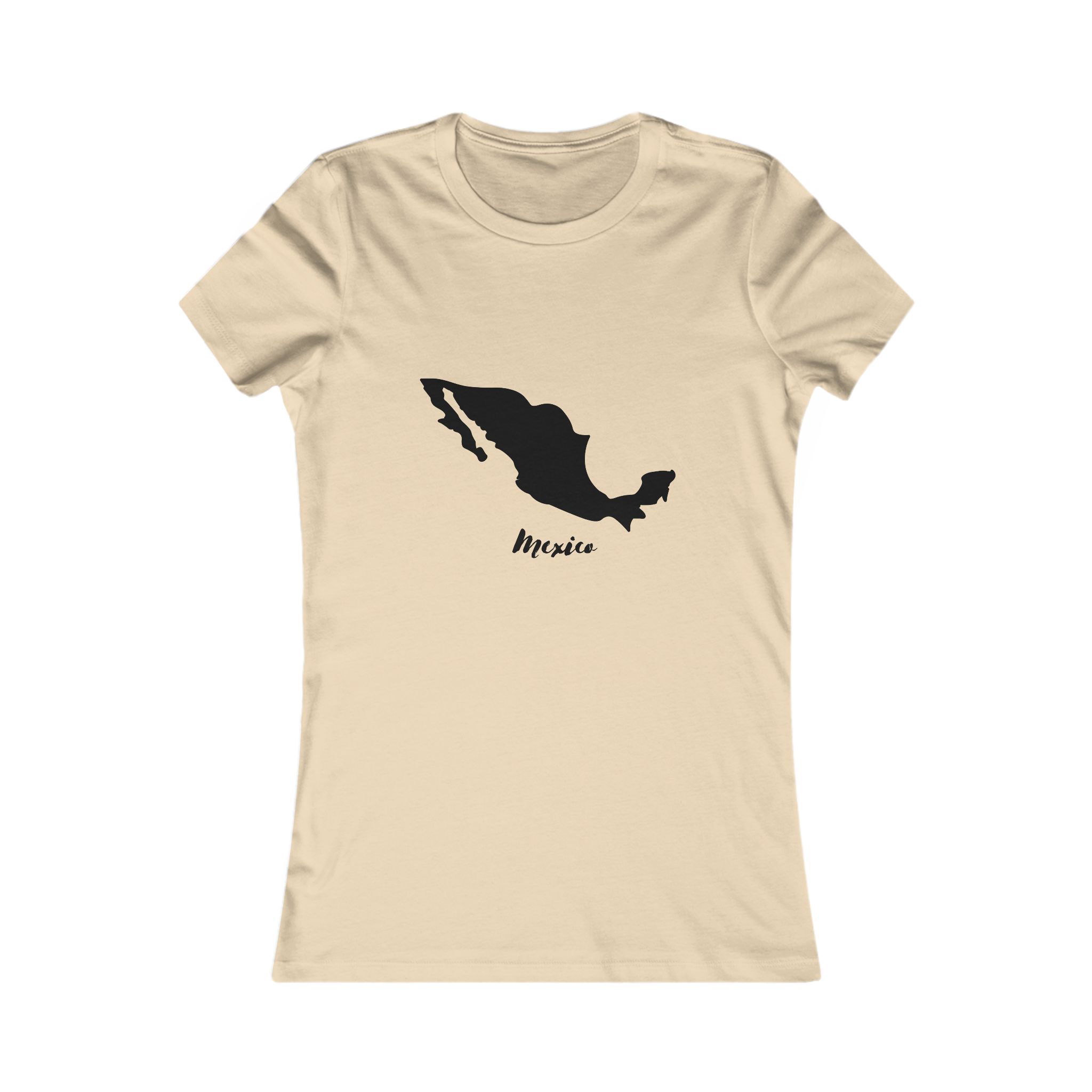 On the Map Mexico Black Tee On the Map Mexico Black Tee - Image 3