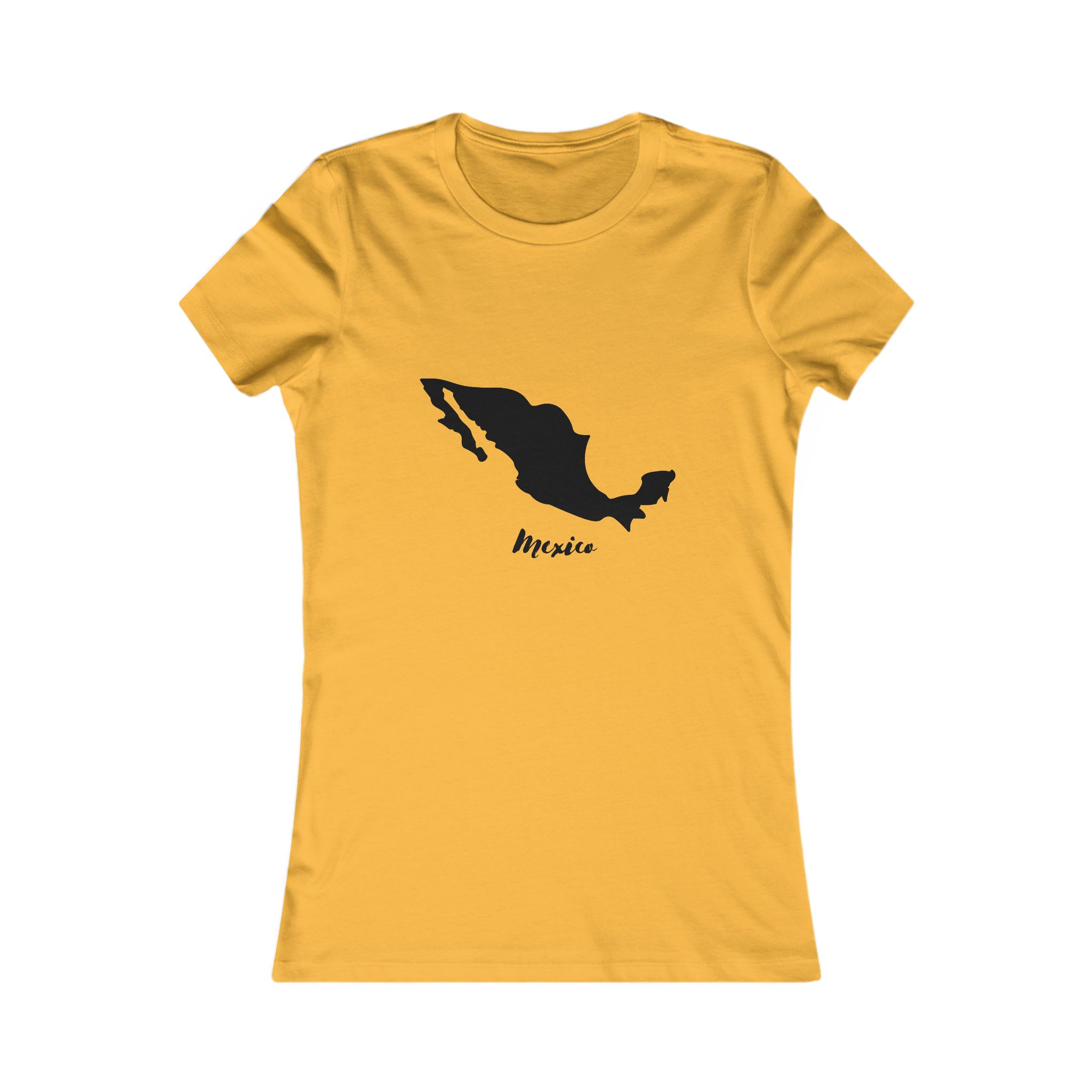 On the Map Mexico Black Tee On the Map Mexico Black Tee - Image 5
