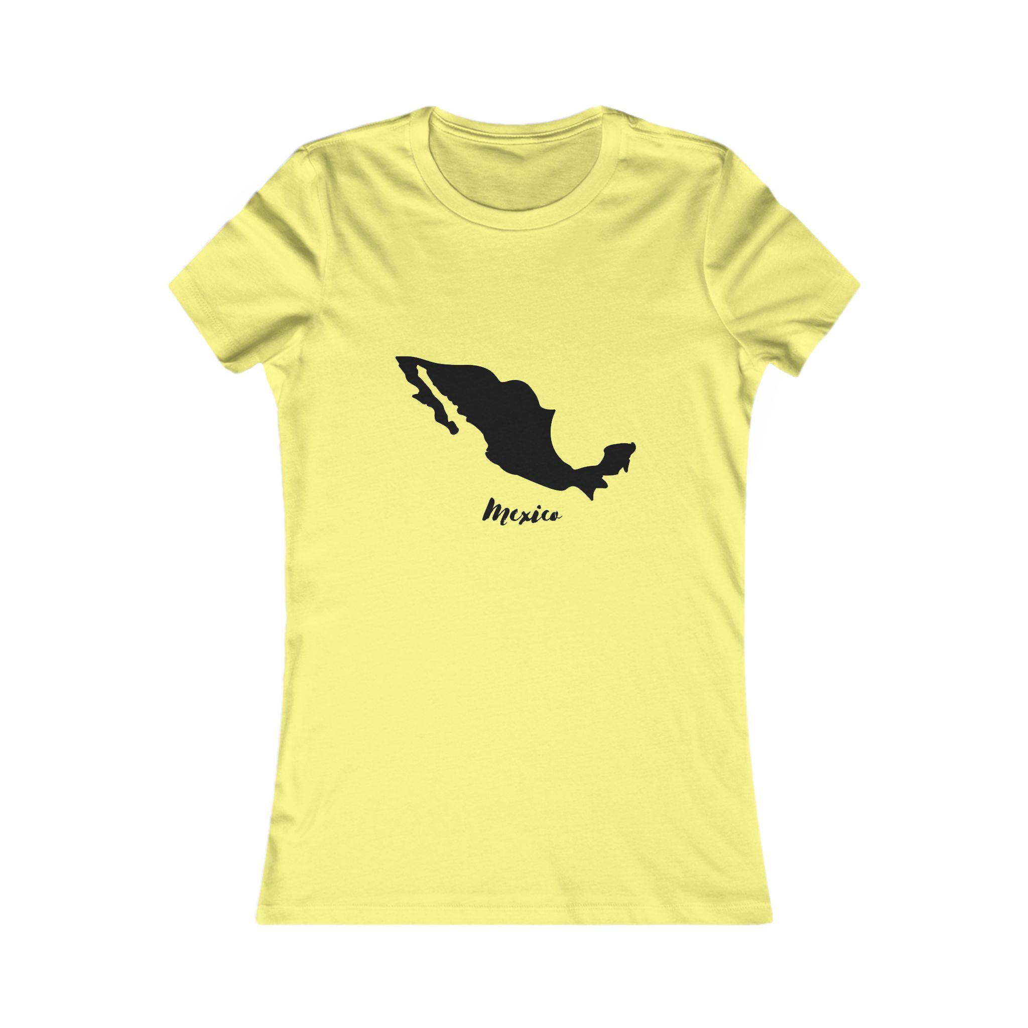 On the Map Mexico Black Tee On the Map Mexico Black Tee - Image 7