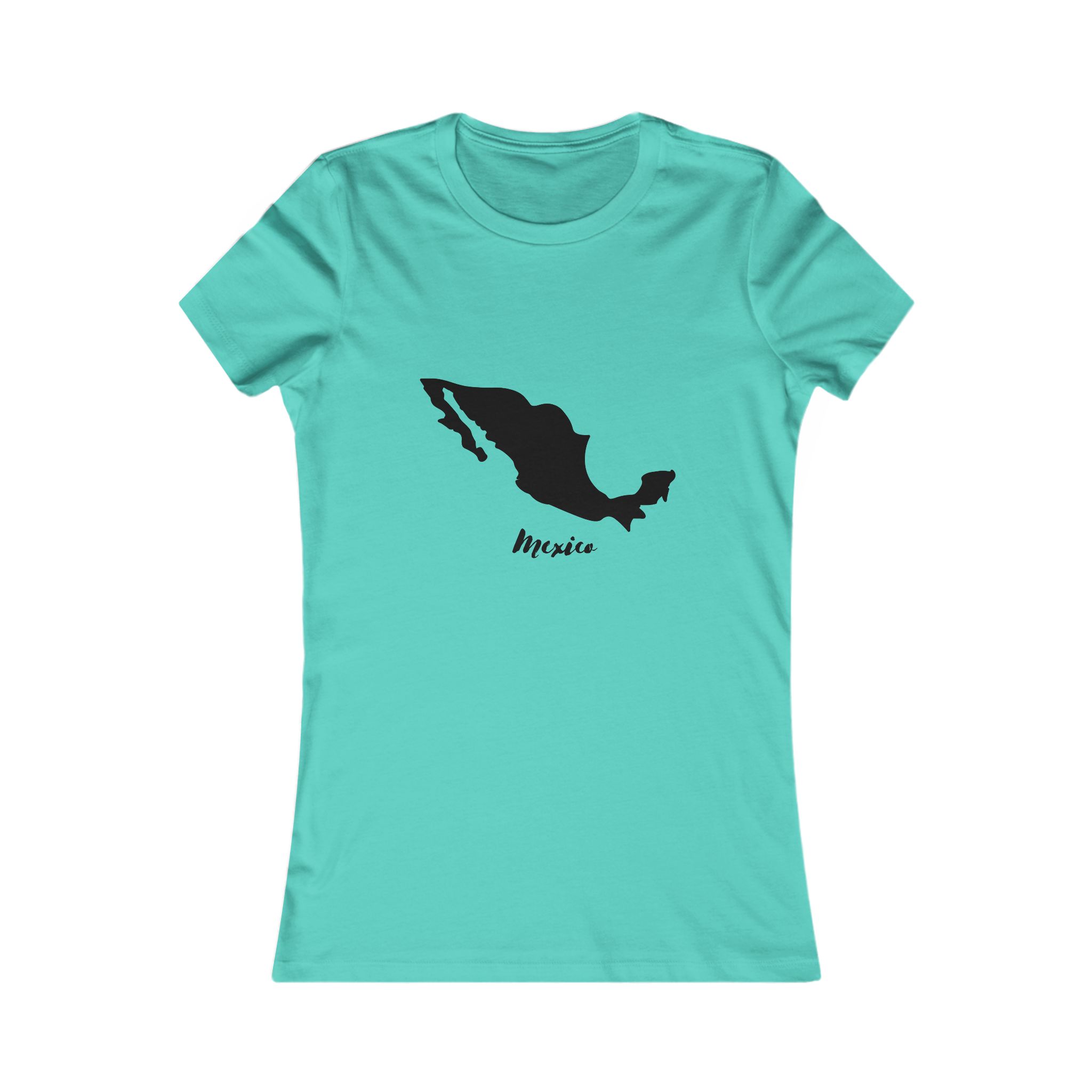 On the Map Mexico Black Tee On the Map Mexico Black Tee - Image 9