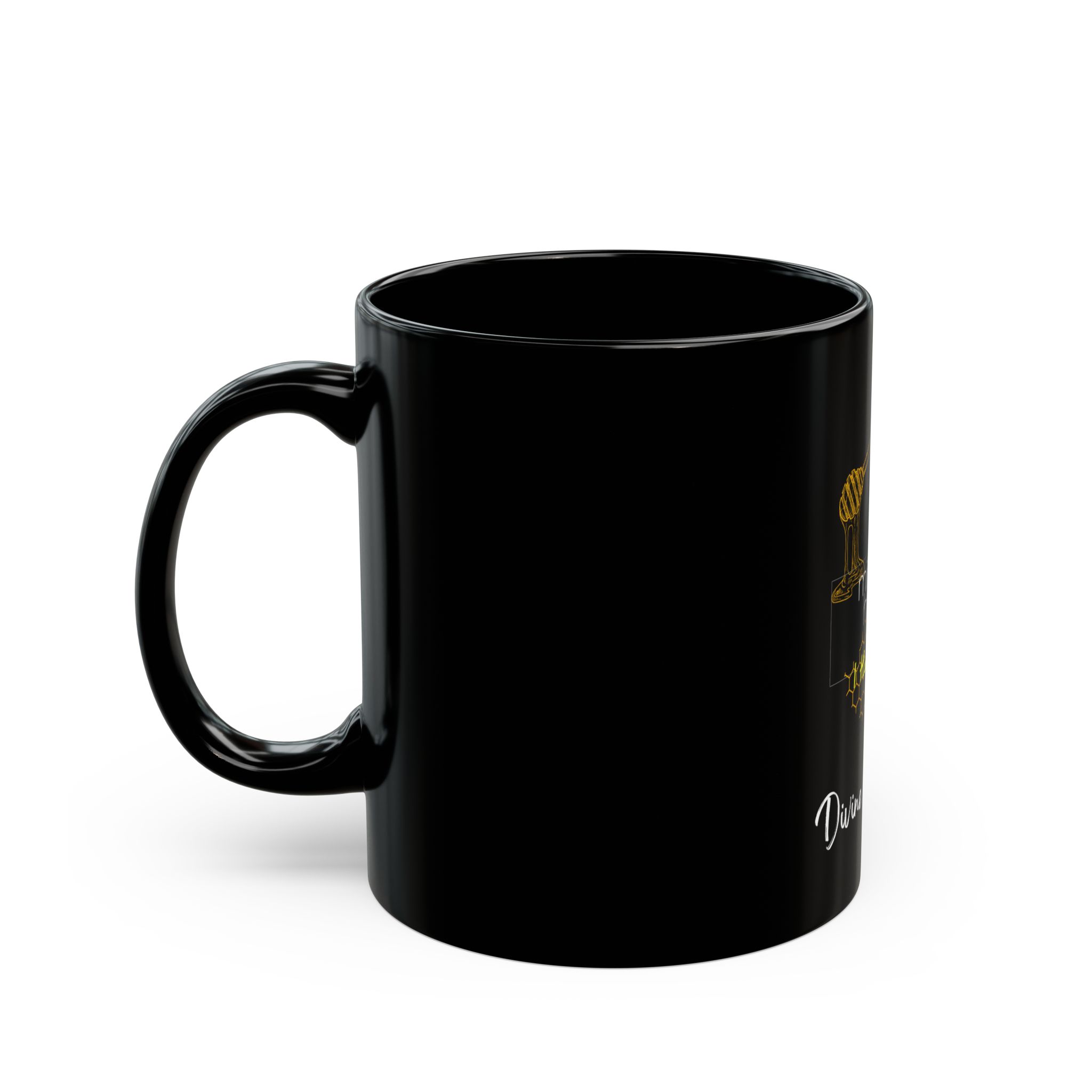 Milk & Honey Black Mug Milk & Honey Black Mug - Image 3
