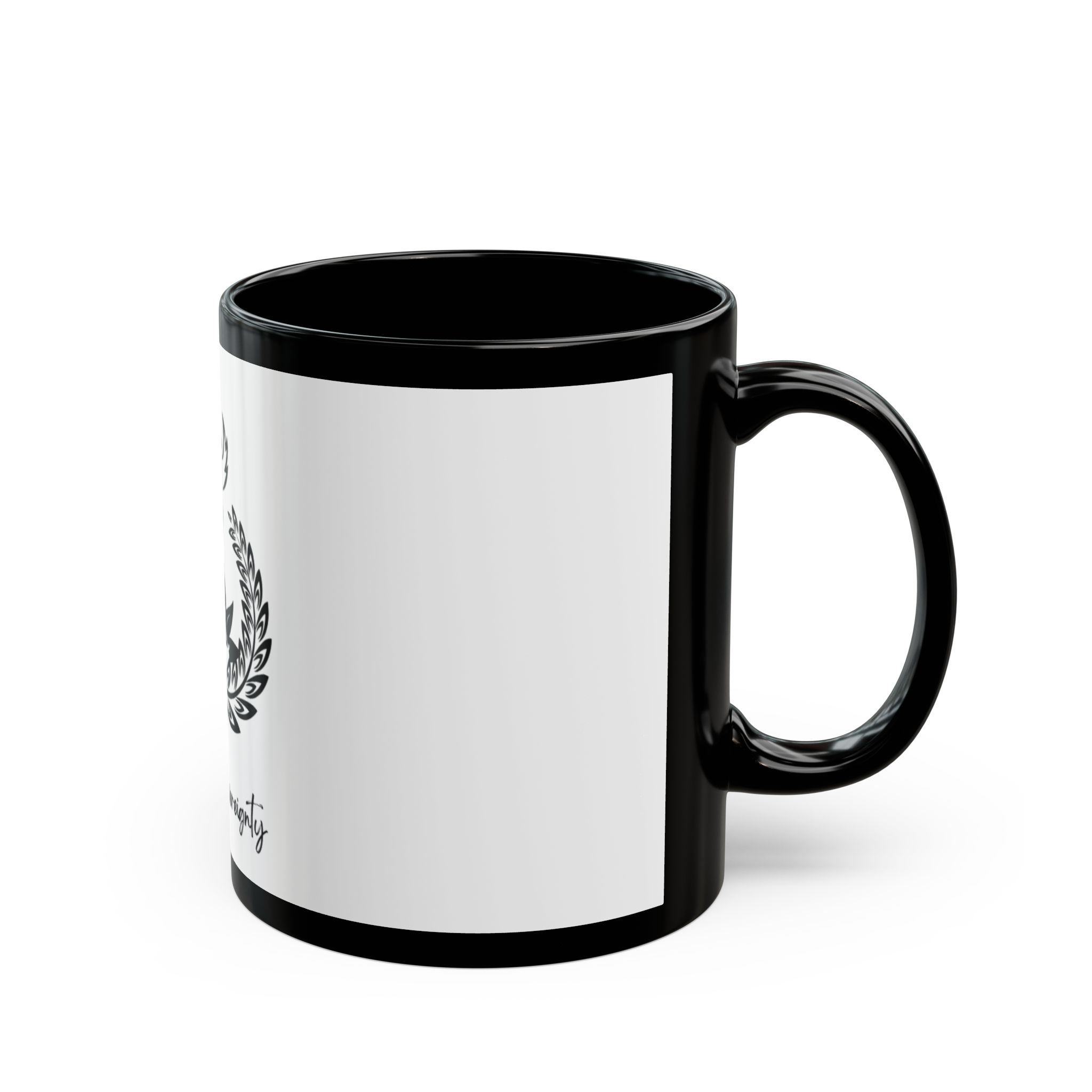 Divine Sovereignty Blk/White Black Mug Divine Sovereignty Blk/White Black Mug - Image 2