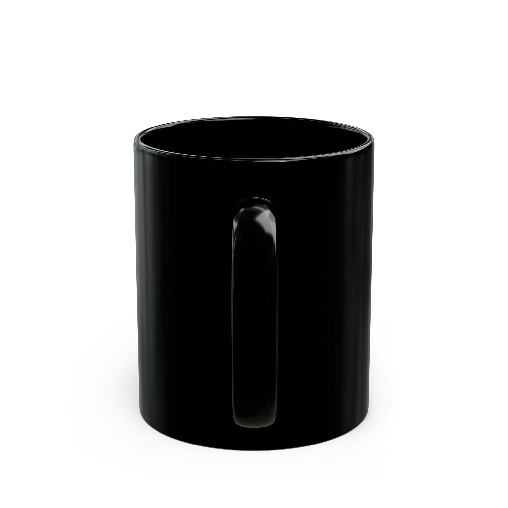 Goddess Meditate Black Ceramic Mug Goddess Meditate Black Ceramic Mug - Image 4