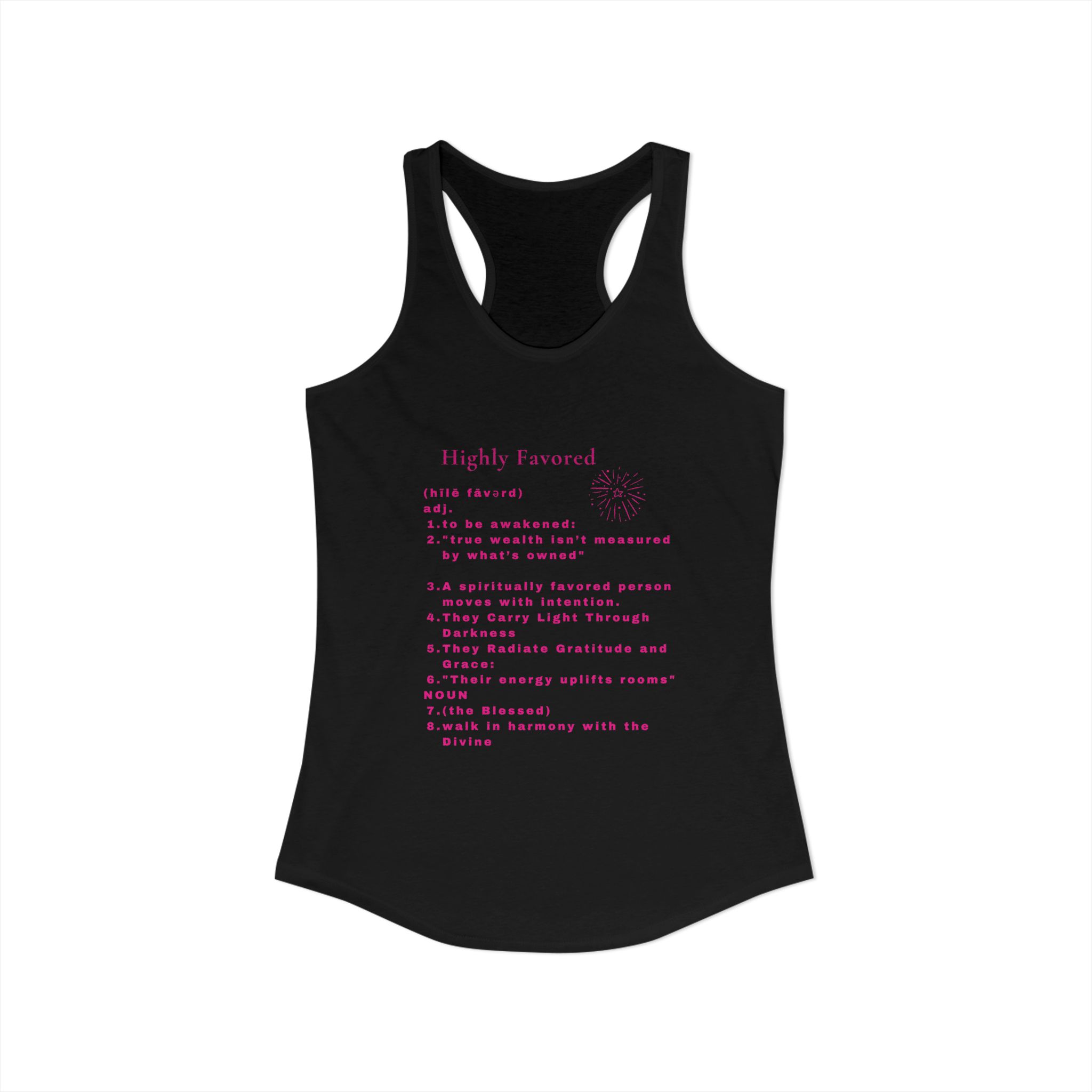 Highly Favored Pink Tank Highly Favored Pink Tank - Image 6