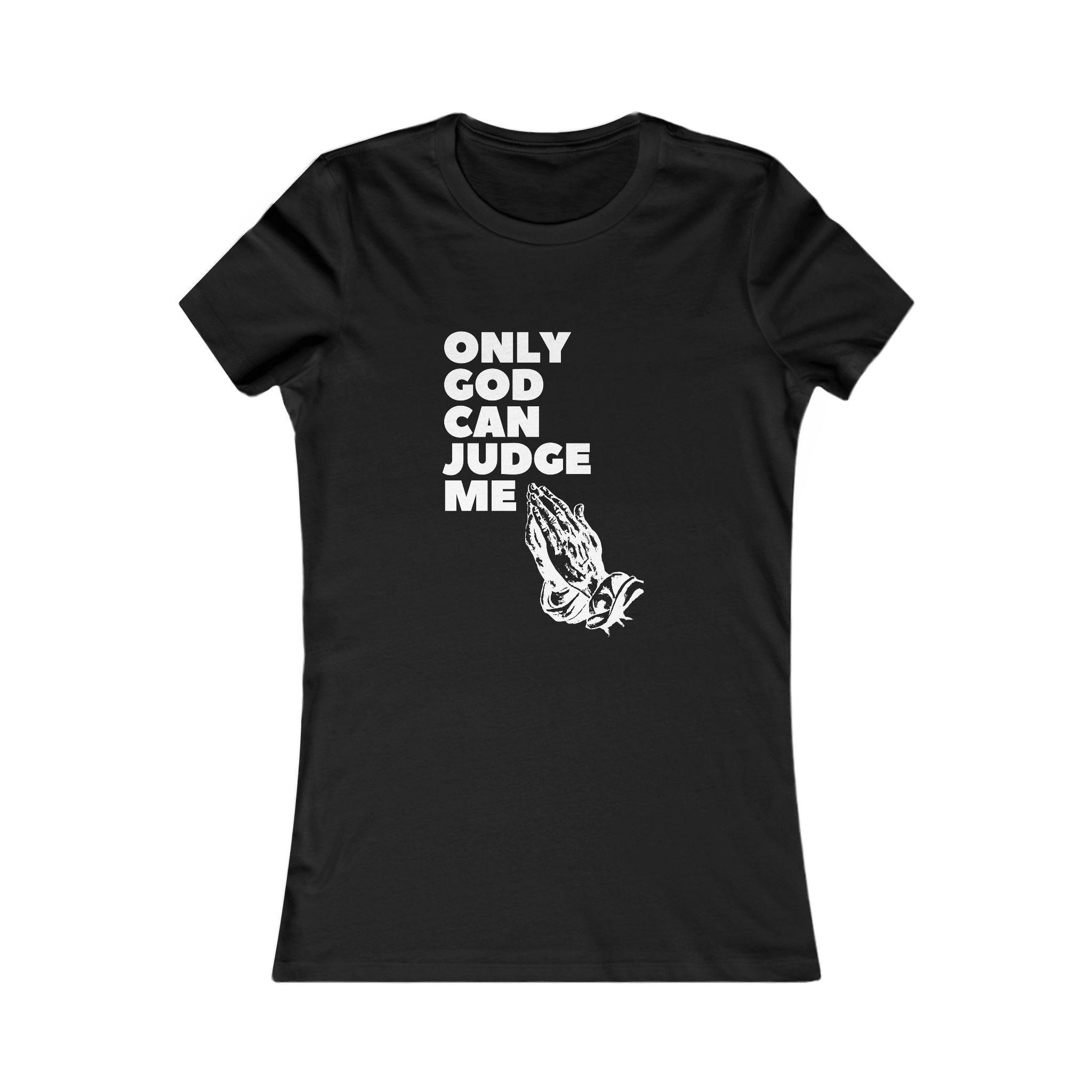Only God Can Judge Me White Tee Only God Can Judge Me White Tee - Image 5