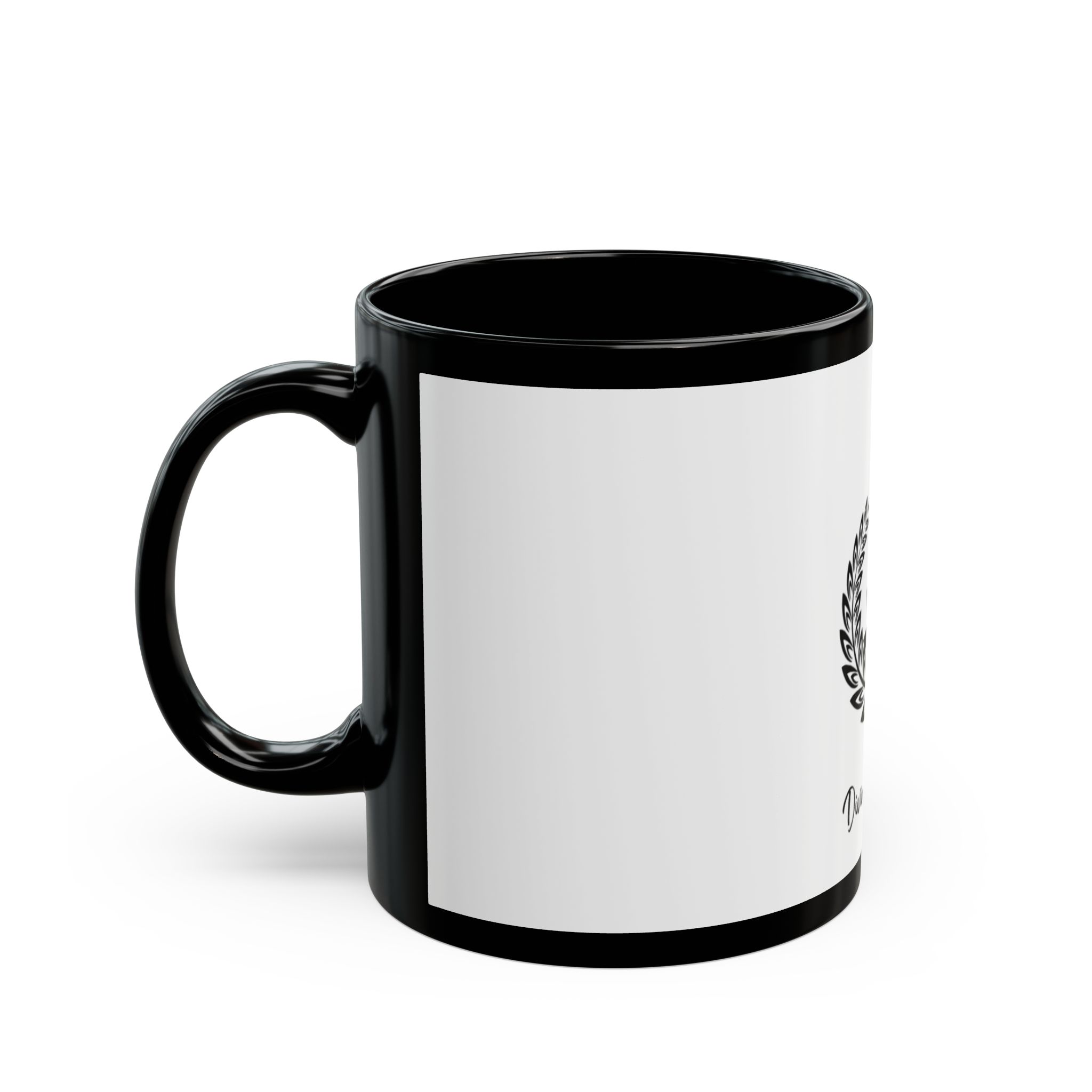Divine Sovereignty Blk/White Black Mug Divine Sovereignty Blk/White Black Mug - Image 3