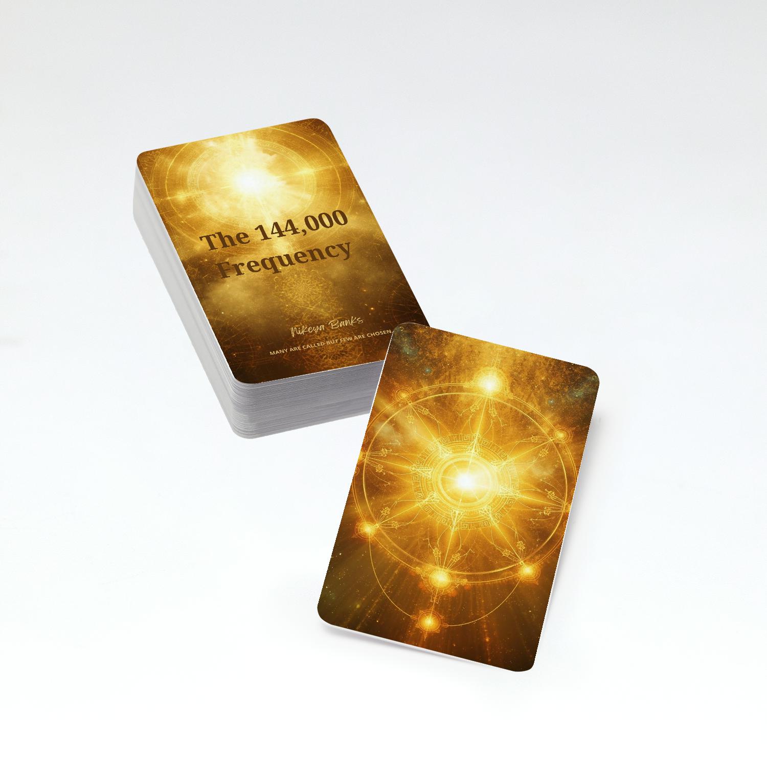 The 144,000 Frequency Cards (2.75" × 4.75") 144,000 Frequency Oracle Deck