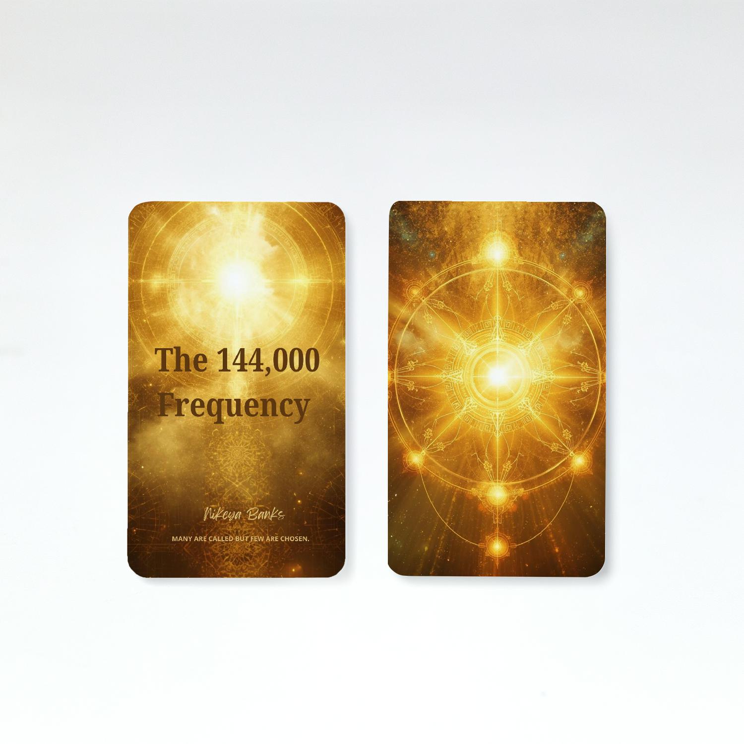 The 144,000 Frequency Cards (2.75" × 4.75") 144,000 Frequency Oracle Deck