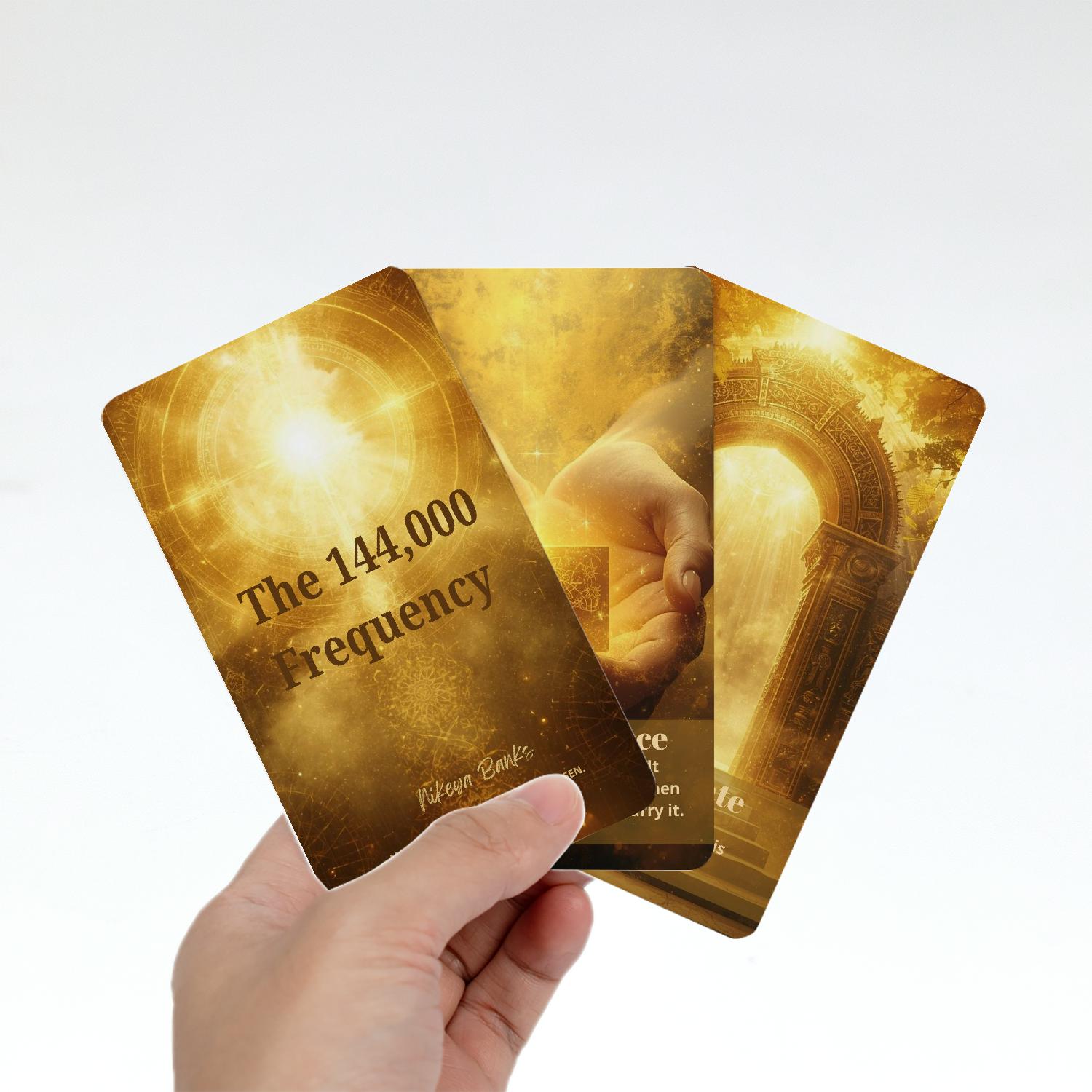 The 144,000 Frequency Cards (2.75" × 4.75") 144,000 Frequency Oracle Deck