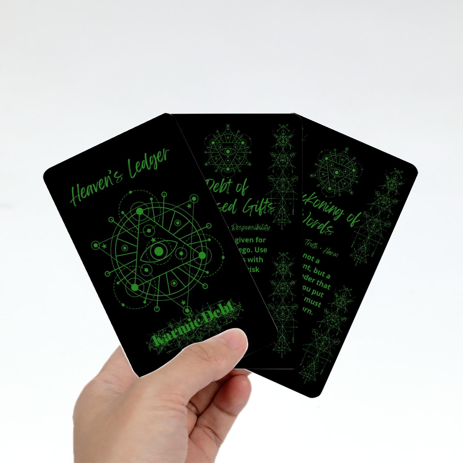 Heaven's Ledger: Karmic Debt Cards (2.75" × 4.75") Heaven's Ledger: Karmic Debt Cards (2.75" × 4.75") - Image 2